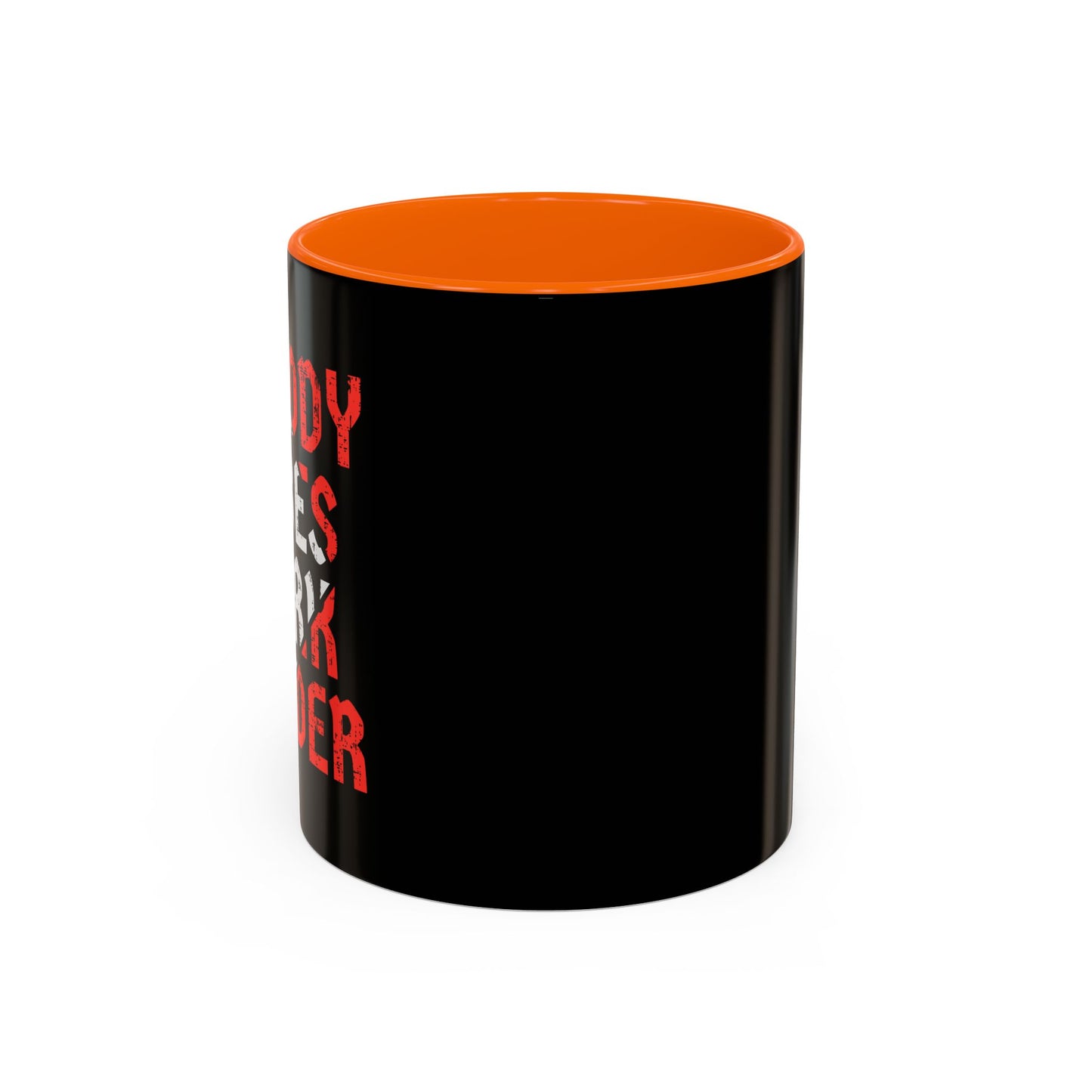 Nobody Cares Work Harder Accent Coffee Mug (11, 15oz)