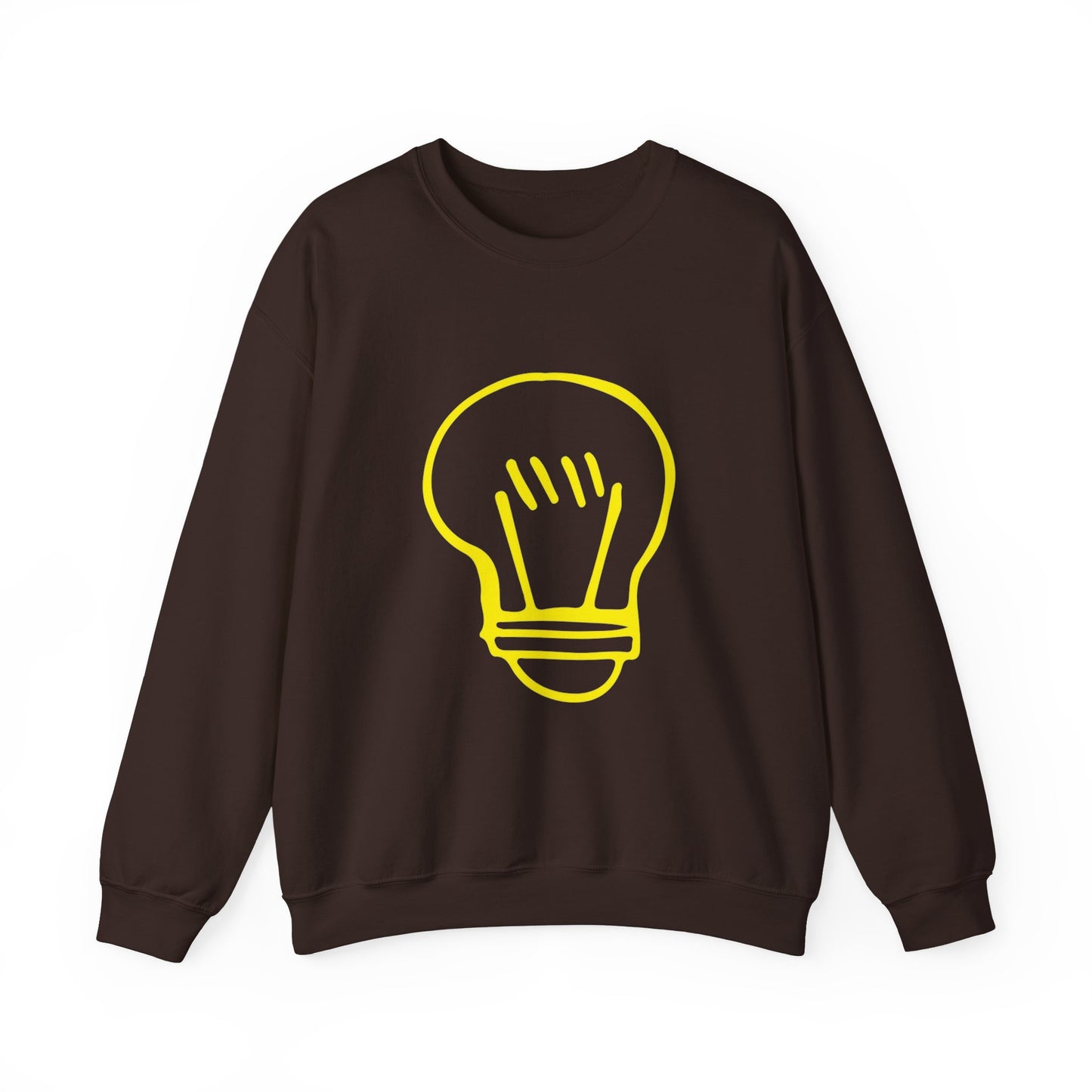 Drawing Light Bulb Unisex Heavy Blend™ Crewneck Sweatshirt
