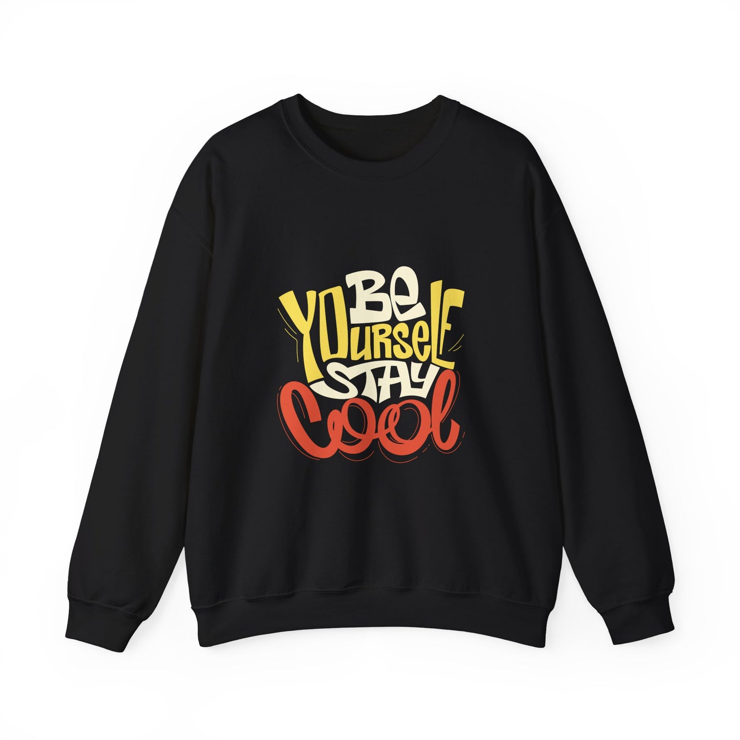 Be Yourself Stay Cool Unisex Heavy Blend™ Crewneck Sweatshirt