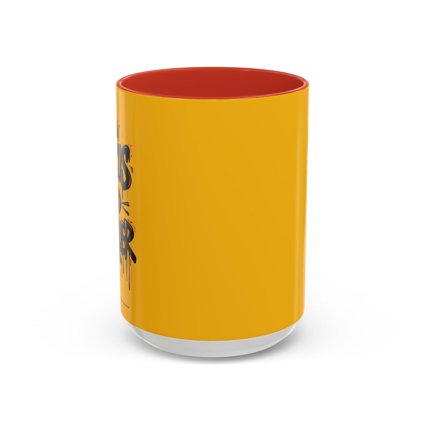 Focus And Conquer Accent Coffee Mug (11, 15oz)