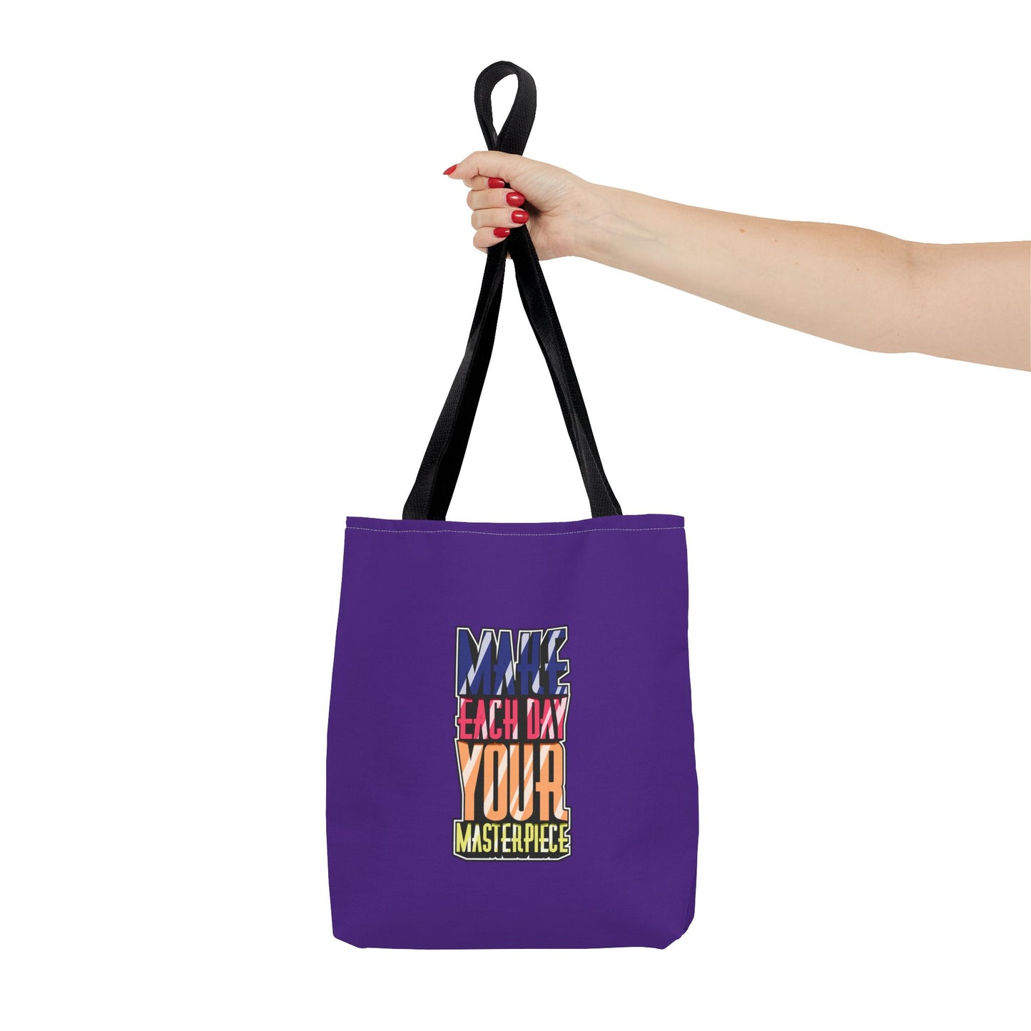 Make Each Day Your Masterpiece Tote Bag (AOP)