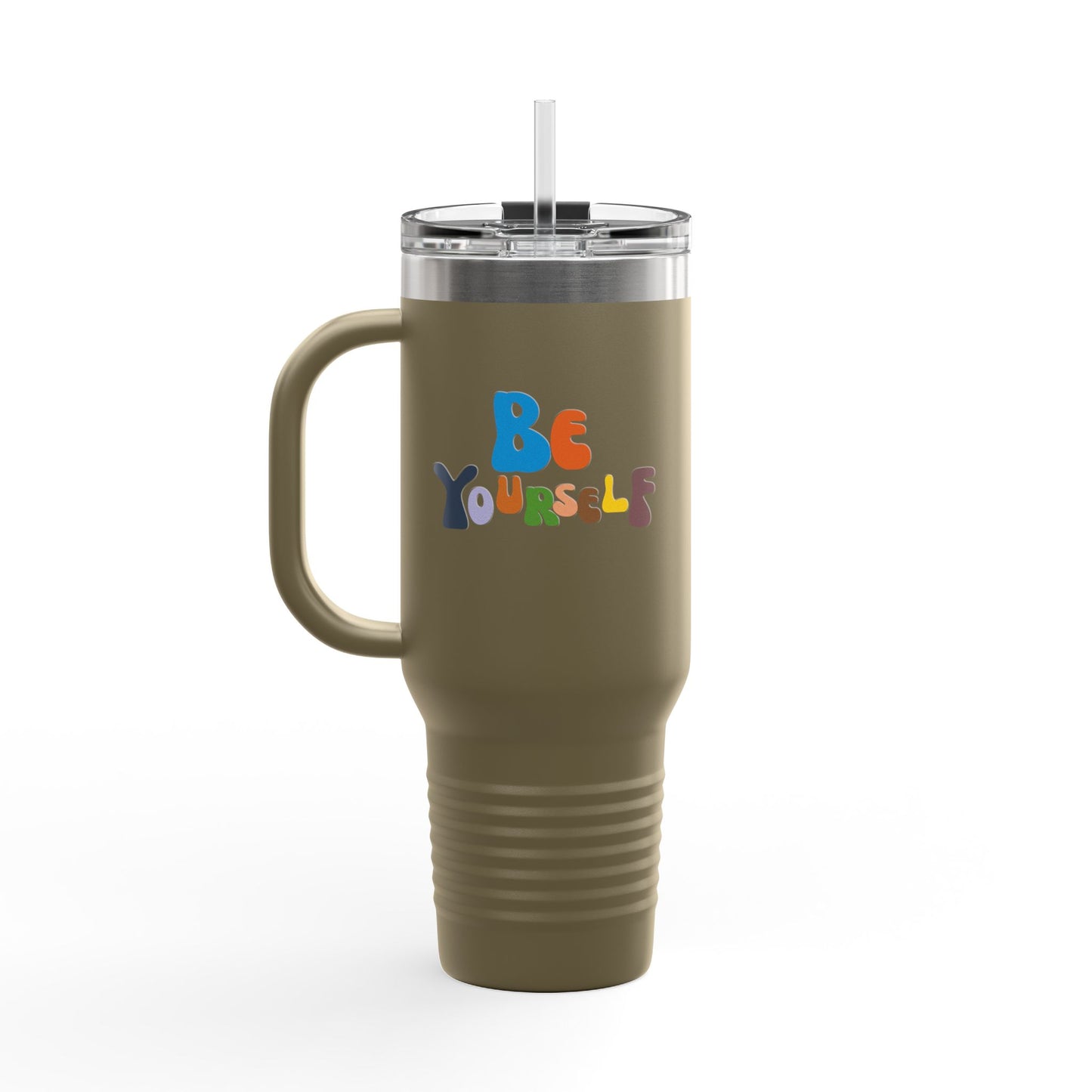 Be Yourself Insulated Travel Mug, 40oz