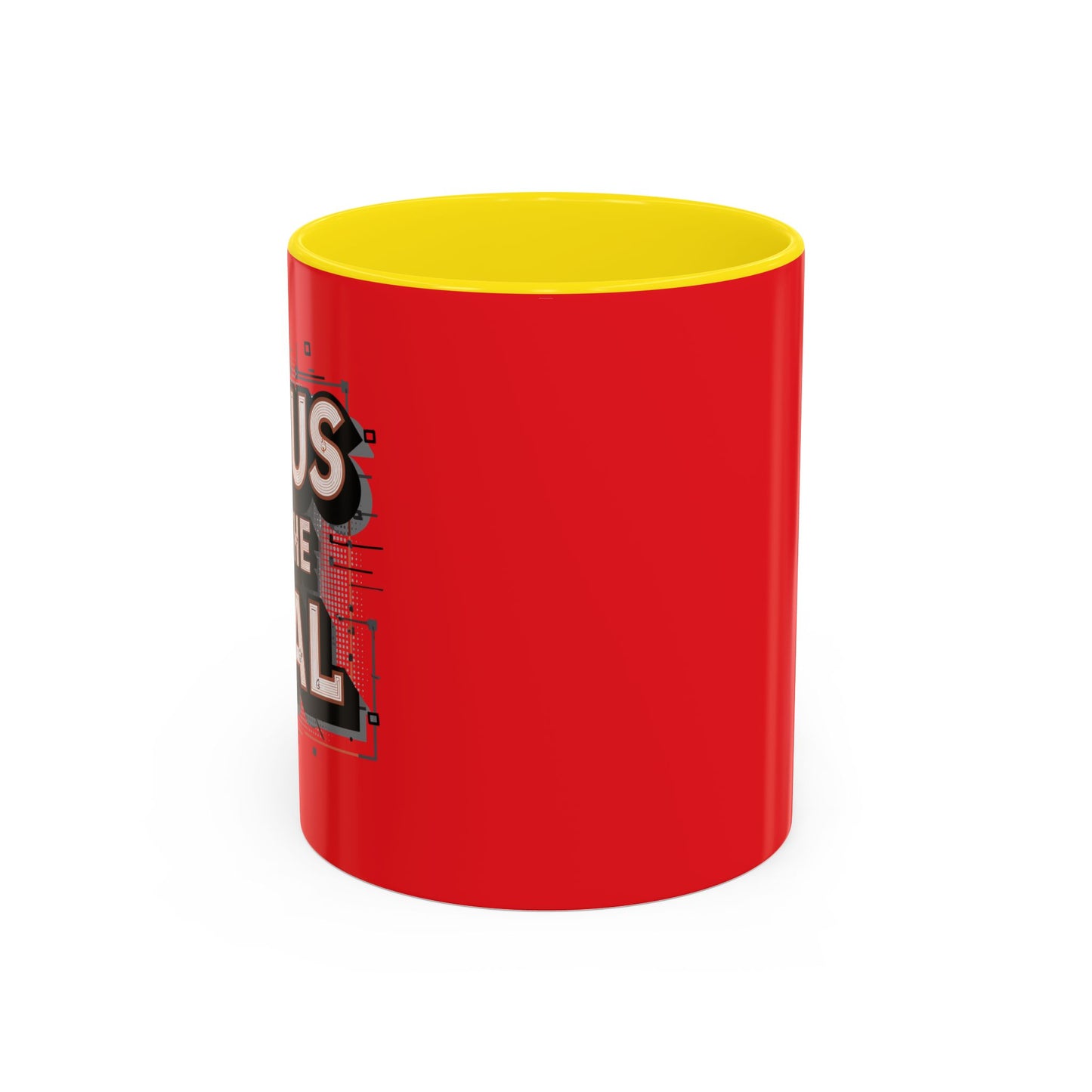 Focus On The Goal Accent Coffee Mug (11, 15oz)