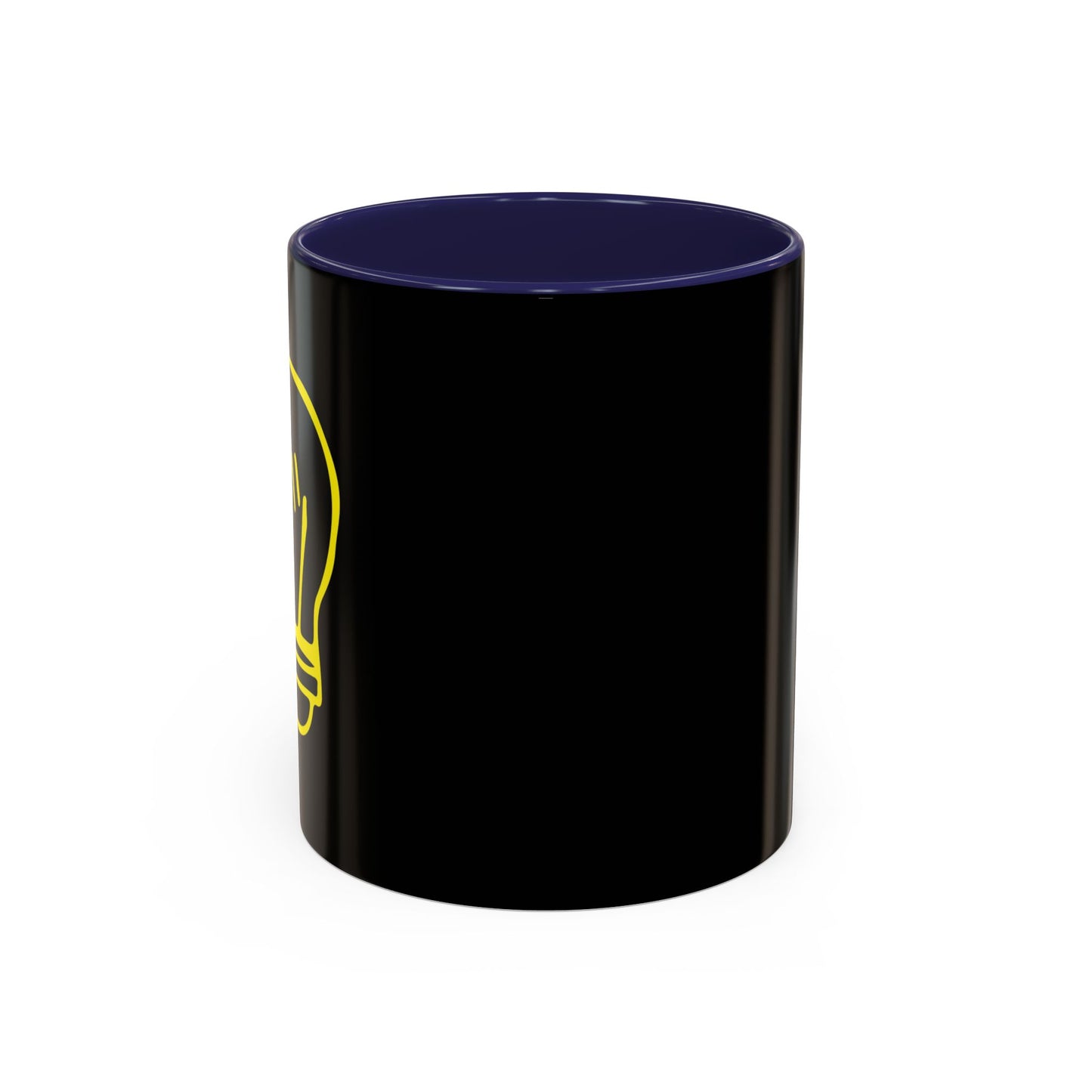 Drawing Light Bulb Accent Coffee Mug (11, 15oz)