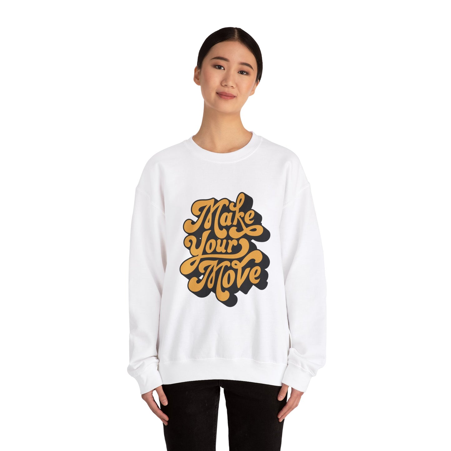 Make Your Move Unisex Heavy Blend™ Crewneck Sweatshirt