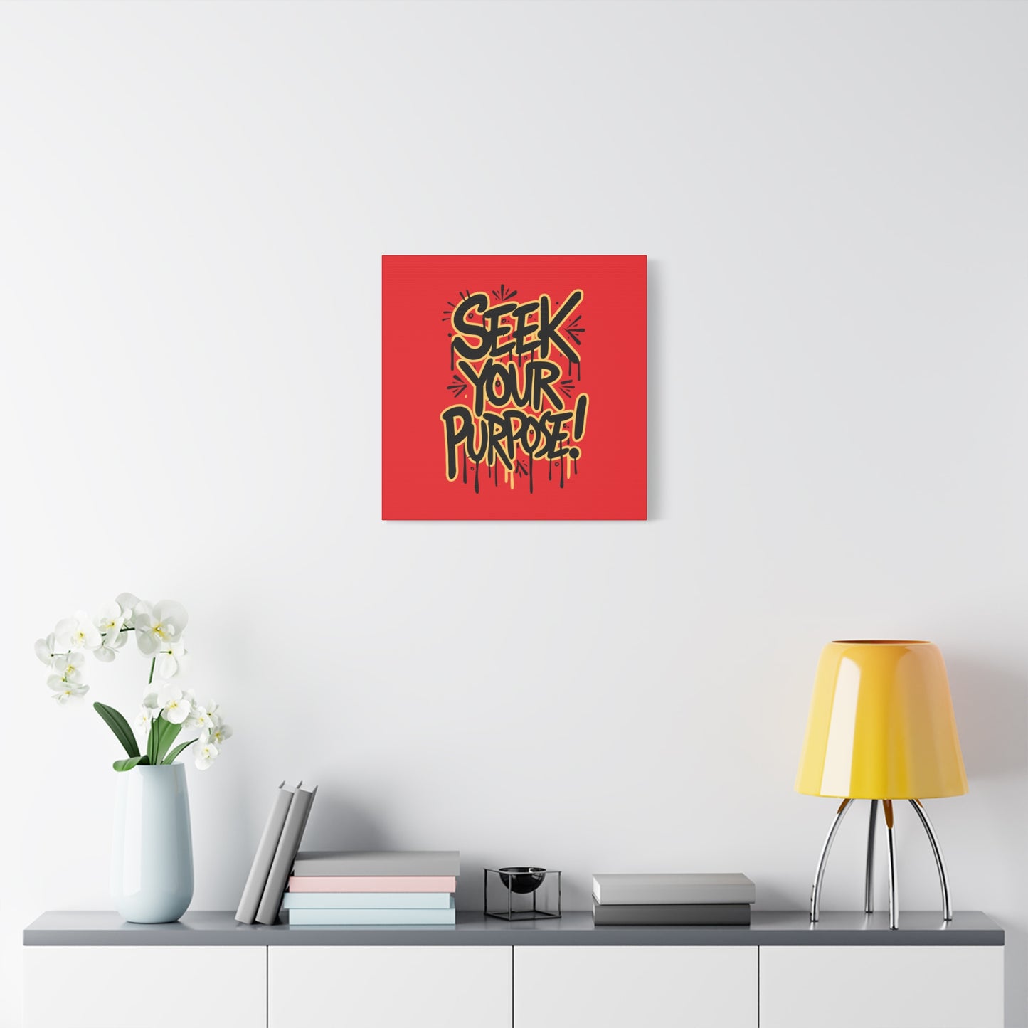 Seek Your Purpose! Matte Canvas, Stretched, 1.25"