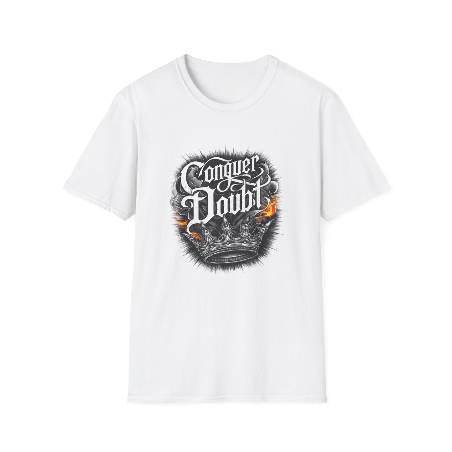 Conguer Doubt Unisex Softstyle T-Shirt