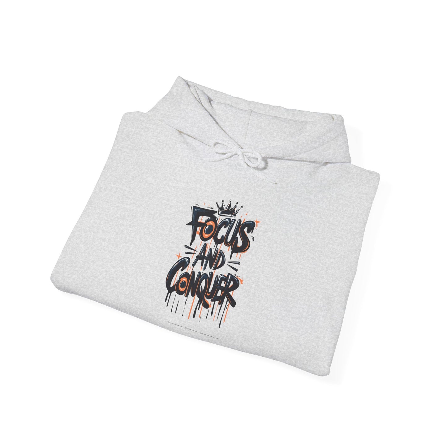 Focus And Conquer Unisex Heavy Blend™ Hooded Sweatshirt