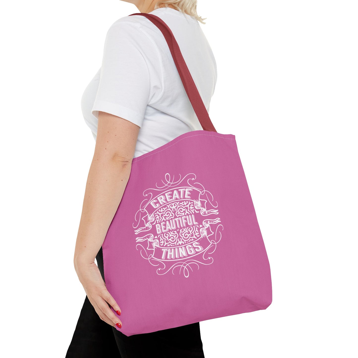 Create Beautiful Things Tote Bag (AOP)