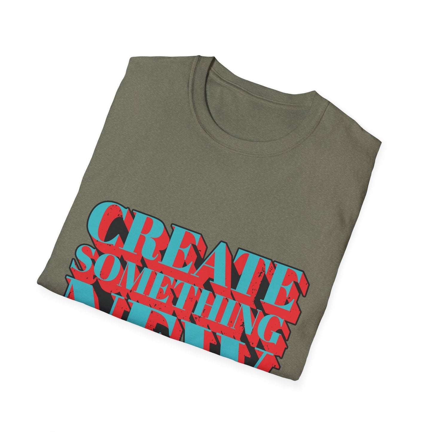 Create Something New  Unisex Softstyle T-Shirt