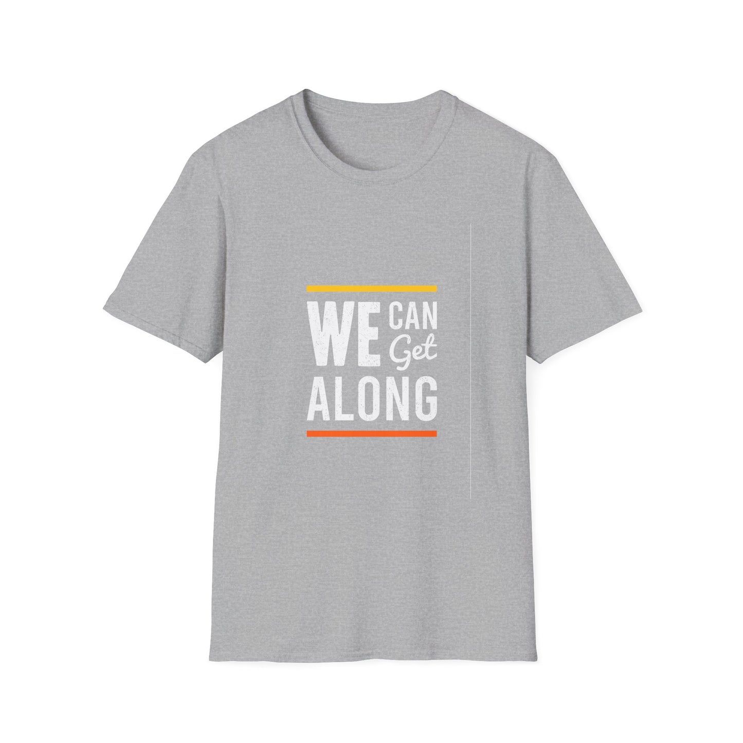 We Can Get Along Unisex Softstyle T-Shirt