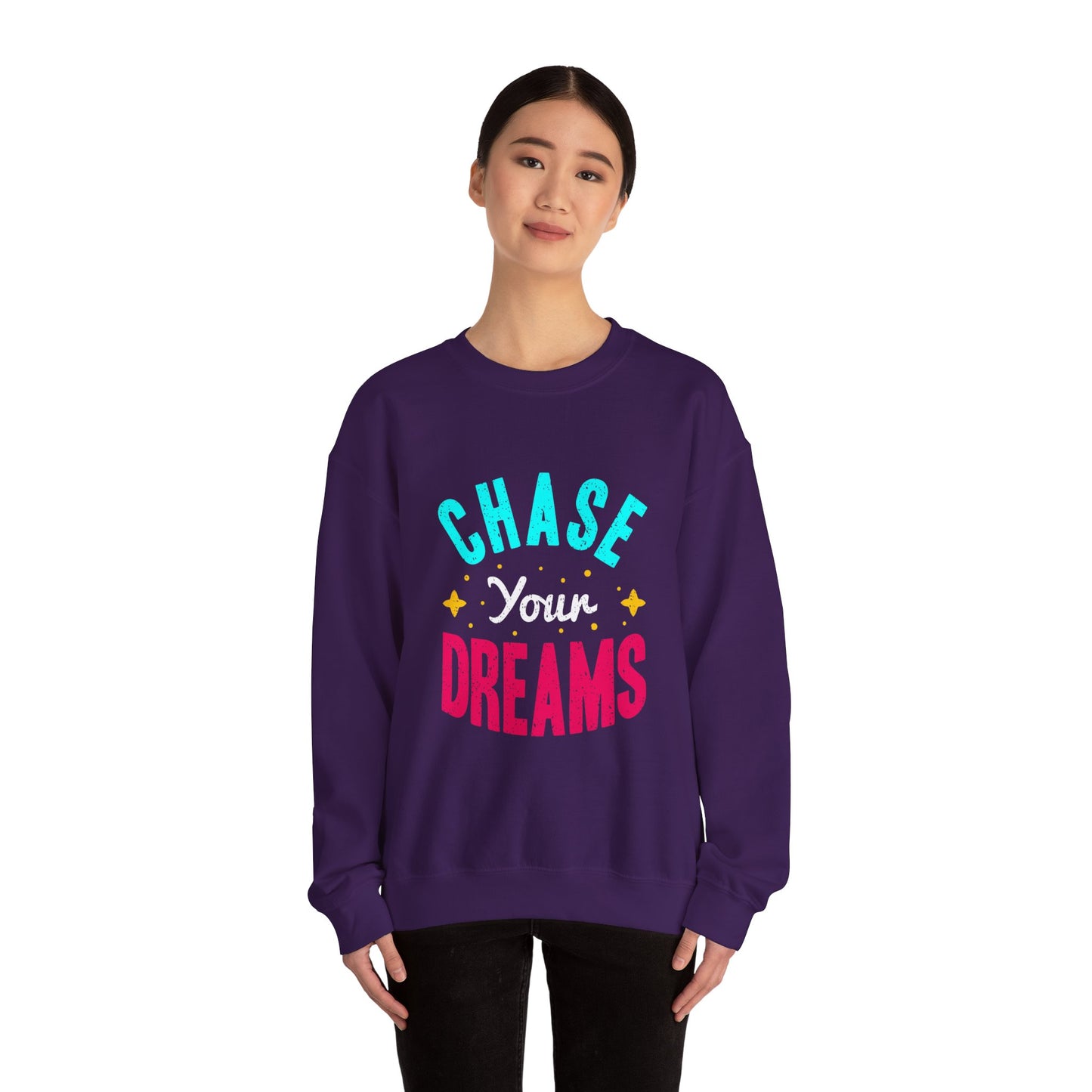 Chase Your Dreams Unisex Heavy Blend™ Crewneck Sweatshirt