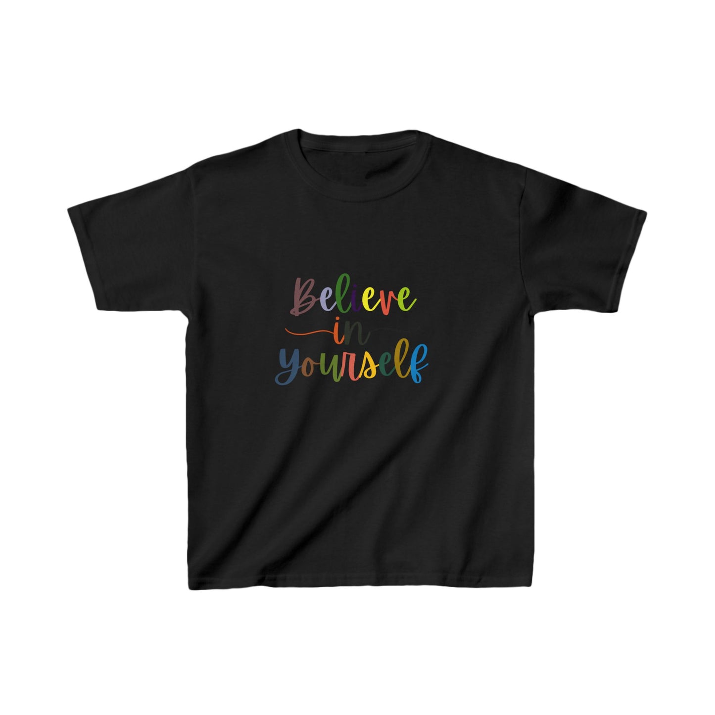 Believe In Your Self Kids Heavy Cotton™ Tee