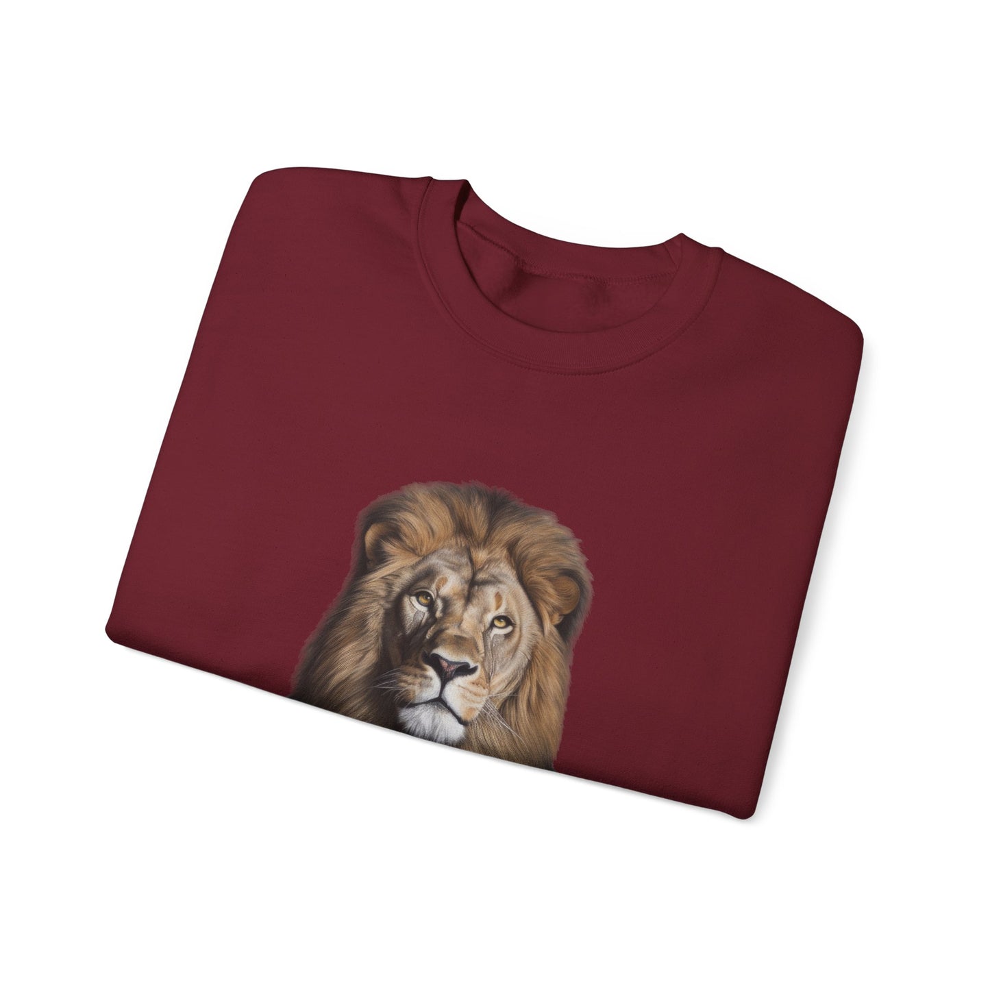 Lion Business Person Unisex Heavy Blend™ Crewneck Sweatshirt