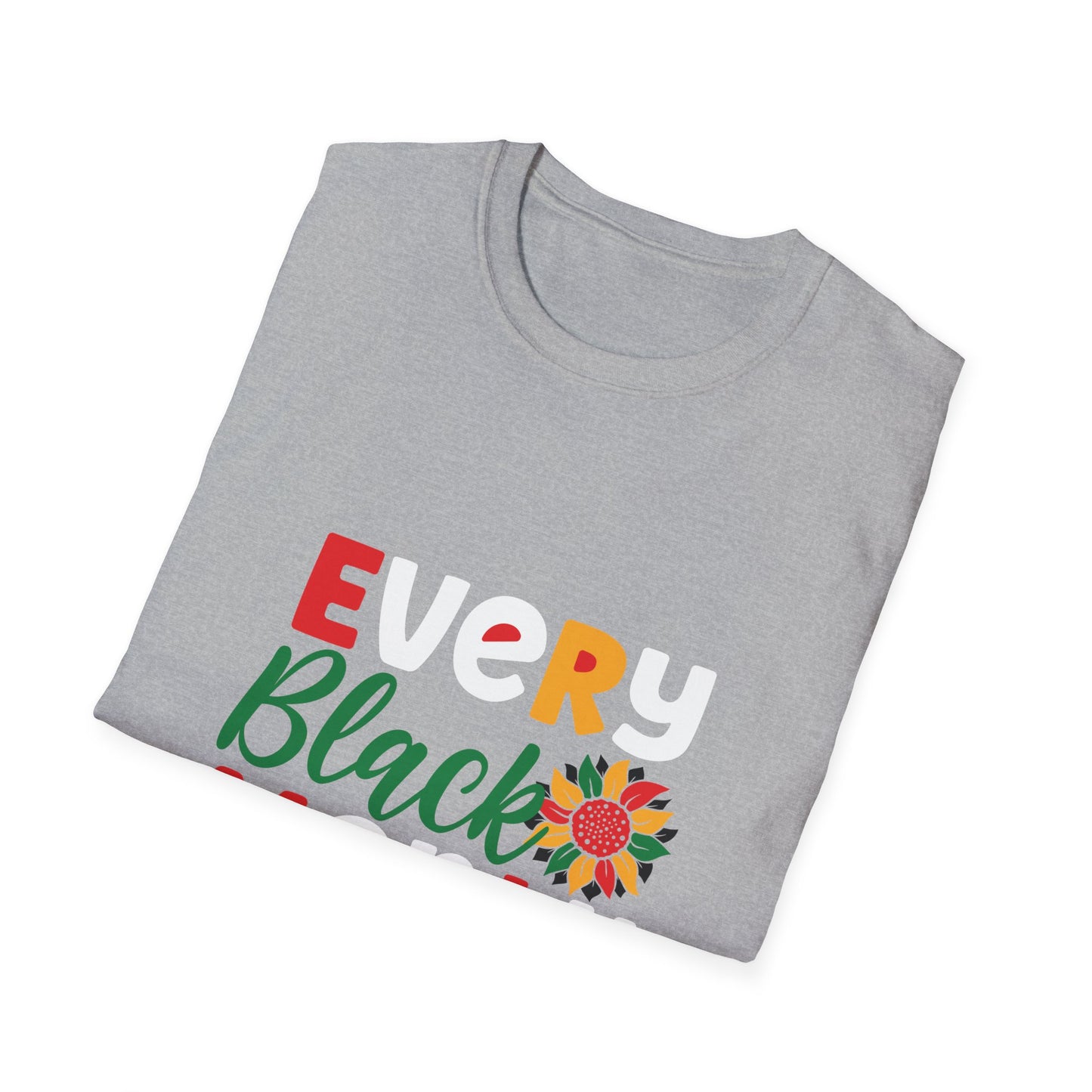 Every Black Month Unisex Softstyle T-Shirt