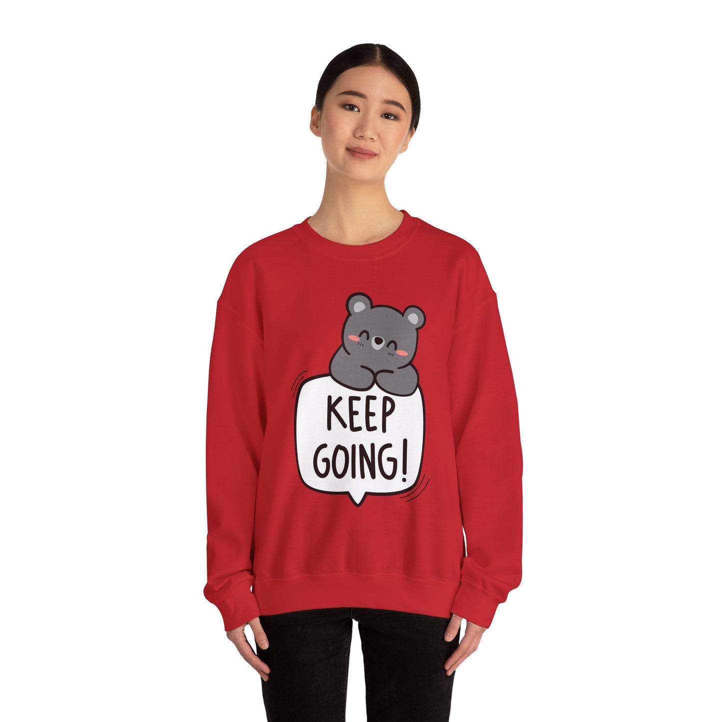 Keep Going Unisex Heavy Blend™ Crewneck Sweatshirt