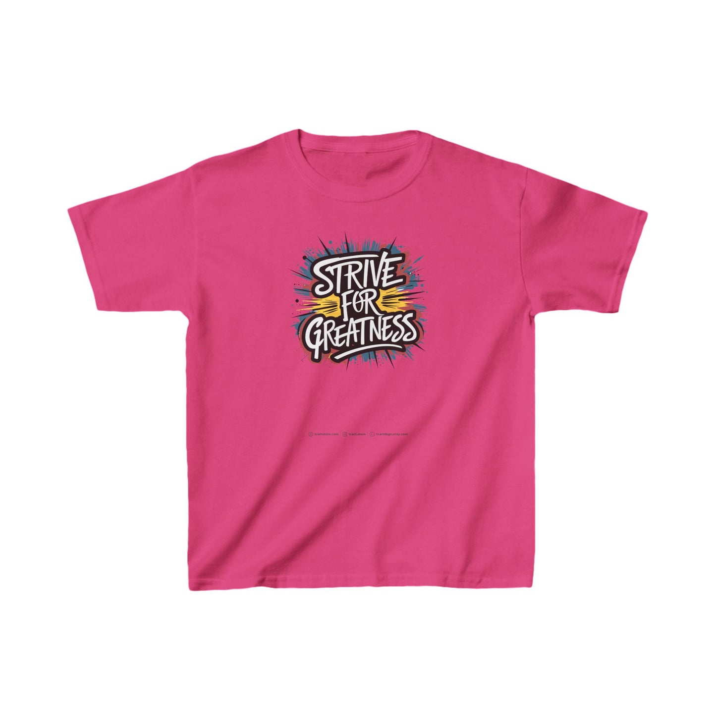 Strive For Greatness Kids Heavy Cotton™ Tee