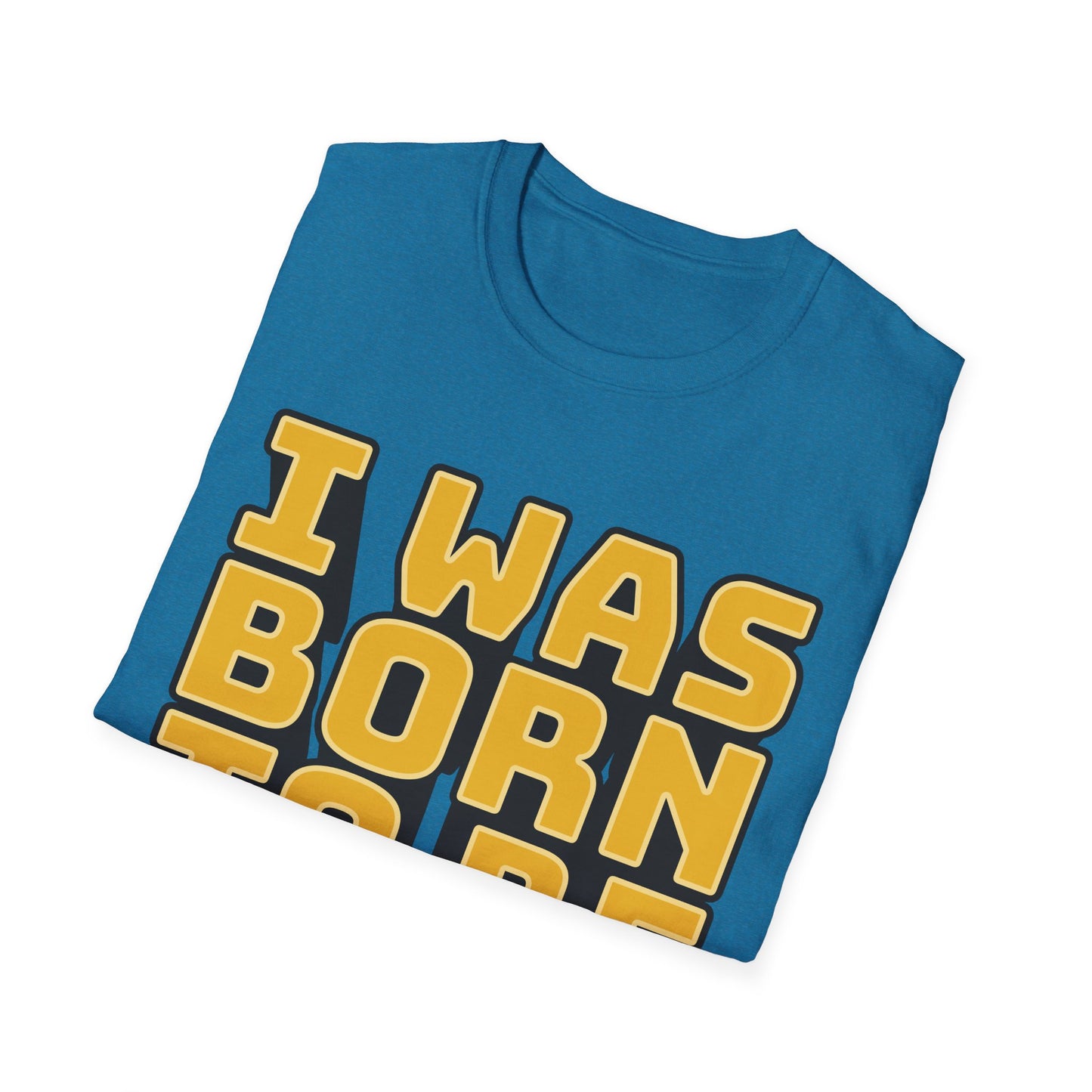 I Was Born To Be Handsome Unisex Softstyle T-Shirt