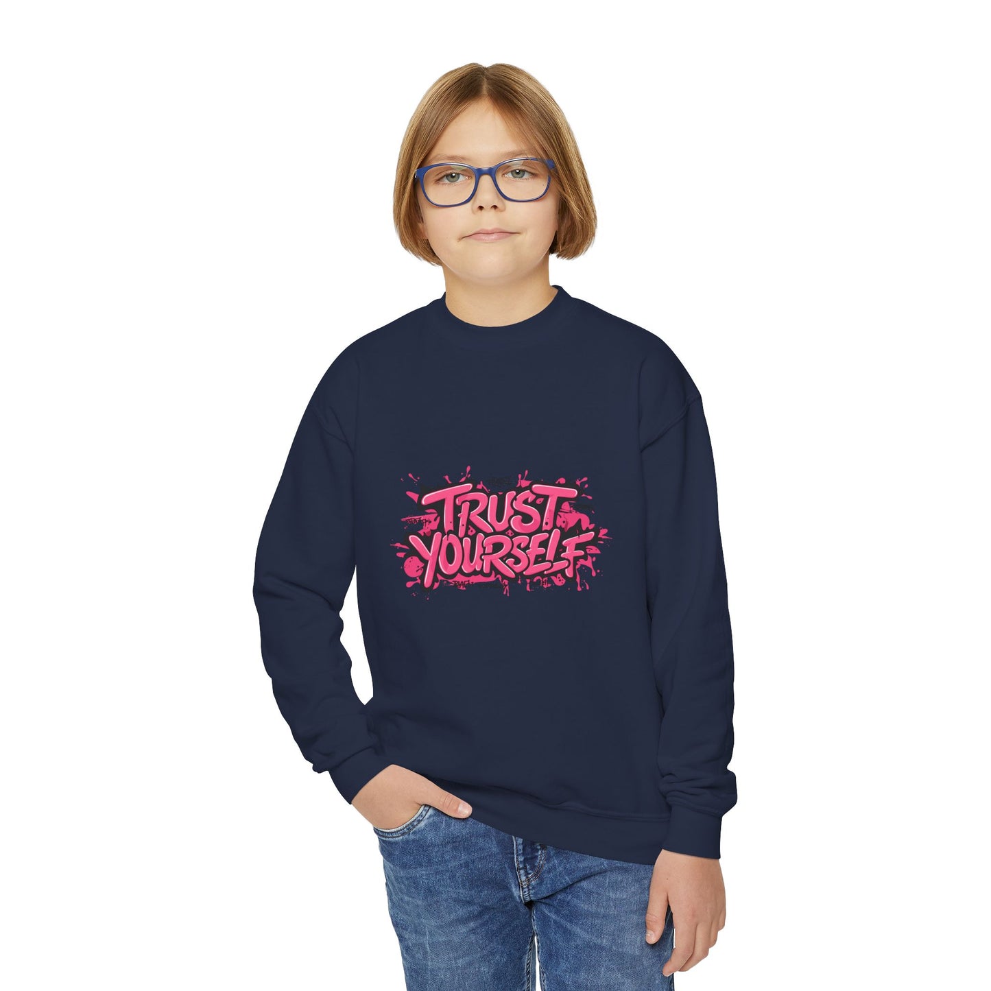 Trust Yourself Youth Crewneck Sweatshirt