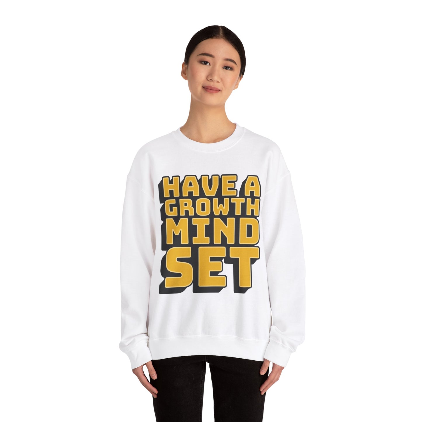 Have A Growth Mind Set Unisex Heavy Blend™ Crewneck Sweatshirt