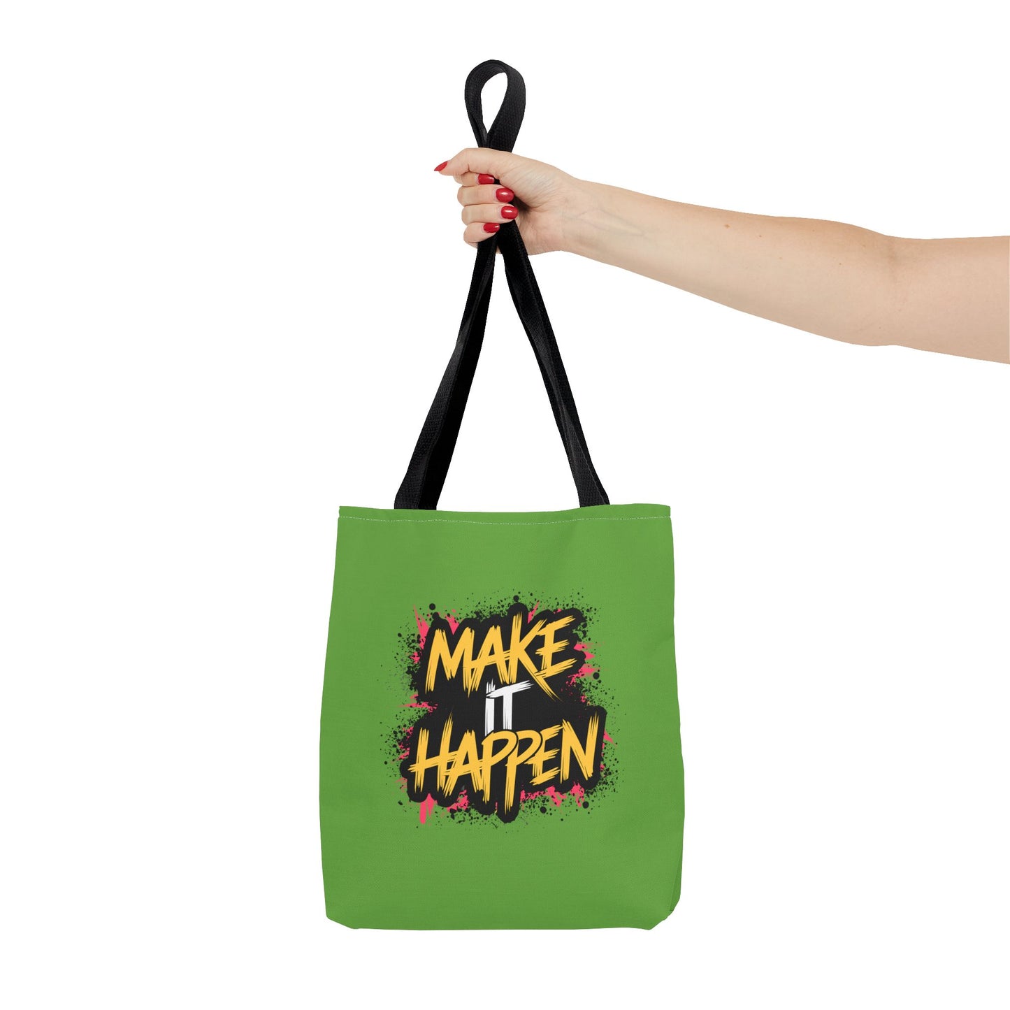 Make It Happen Tote Bag (AOP)
