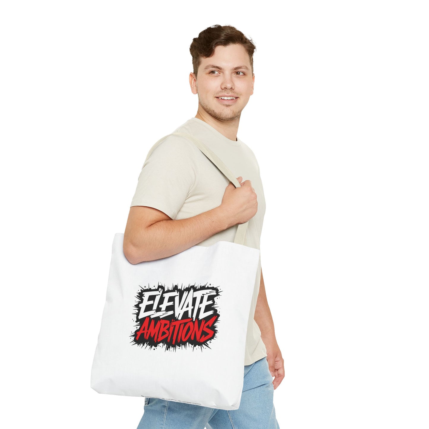 Elevate Ambitions Tote Bag (AOP)
