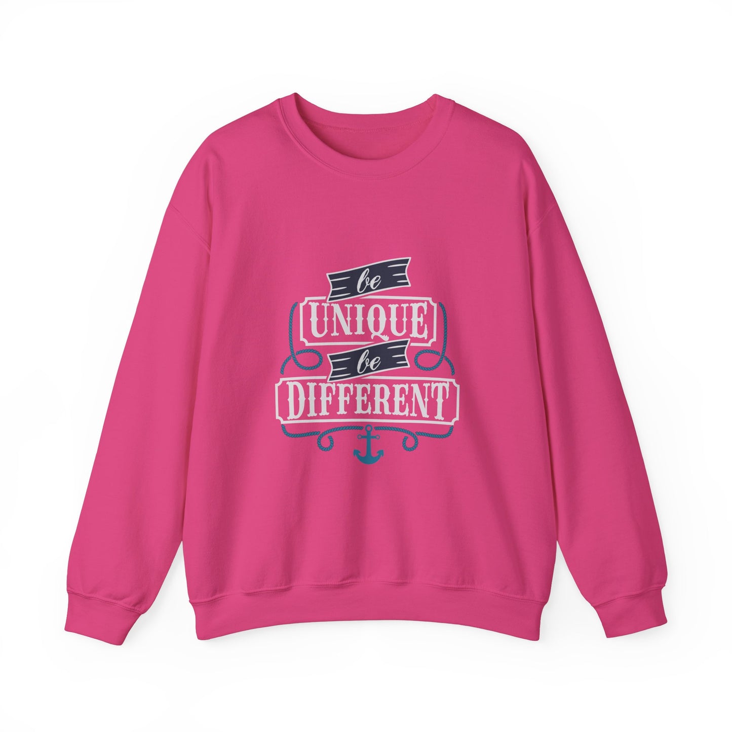 Be Unique Be Different Unisex Heavy Blend™ Crewneck Sweatshirt