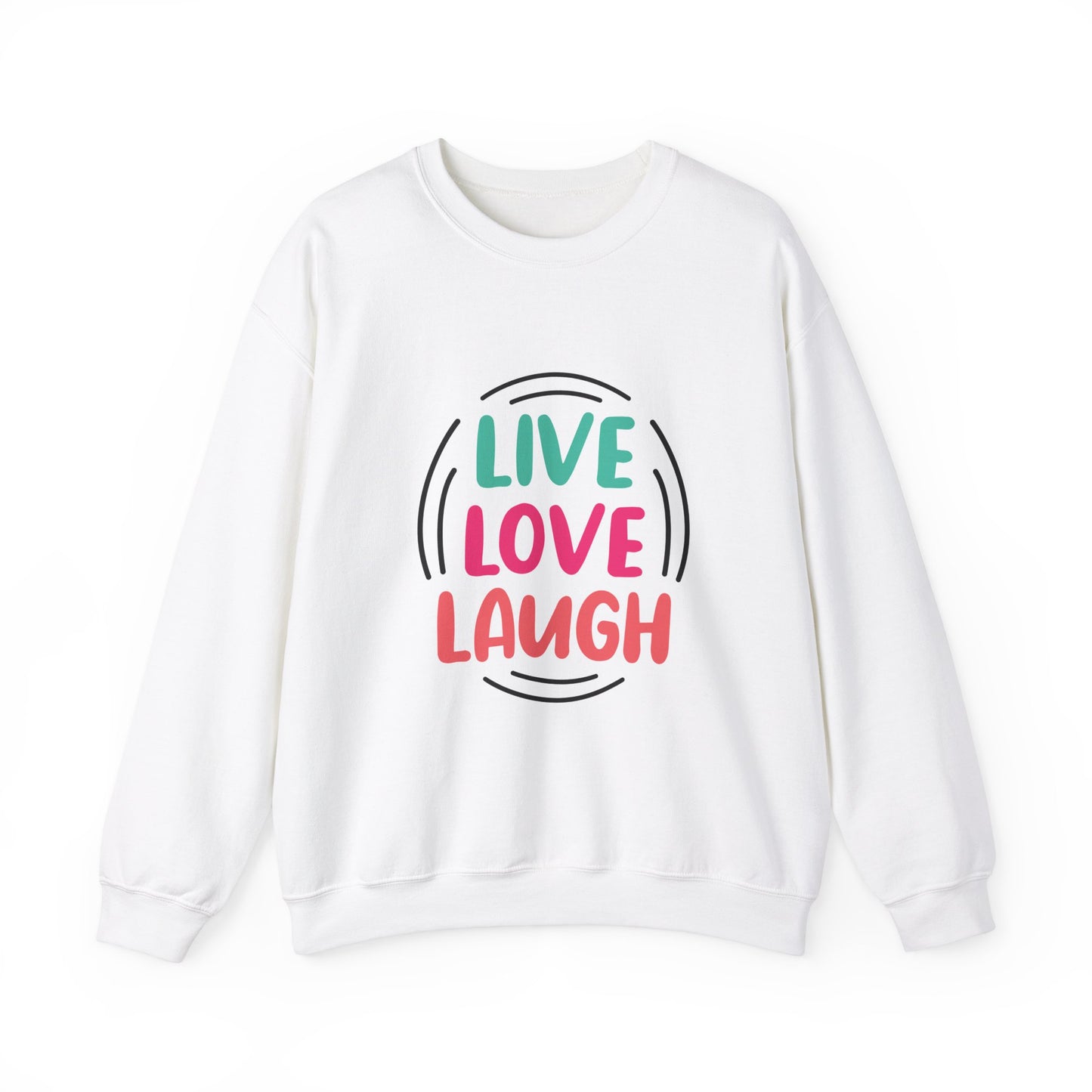 Live Love Laugh Unisex Heavy Blend™ Crewneck Sweatshirt