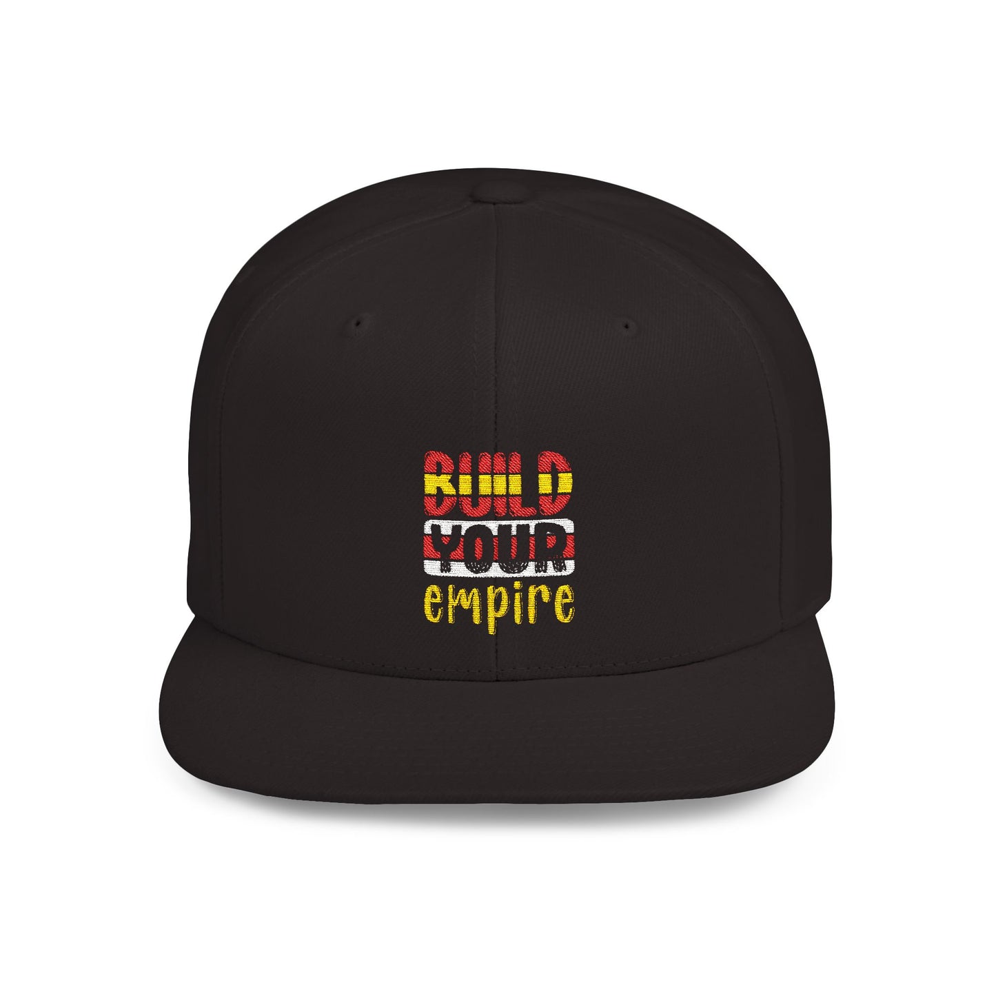 Build Your Empire Flat Bill Snapback