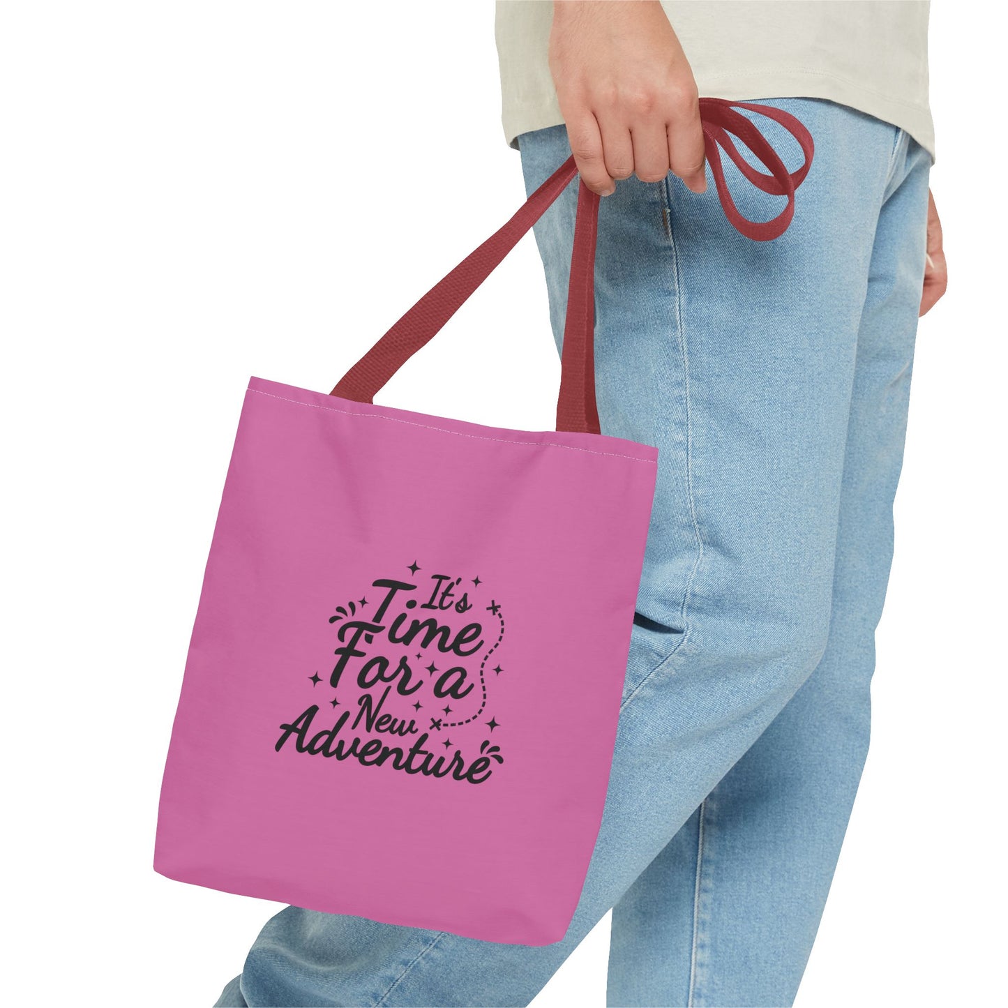 It's Time For A New Adventure Tote Bag (AOP)