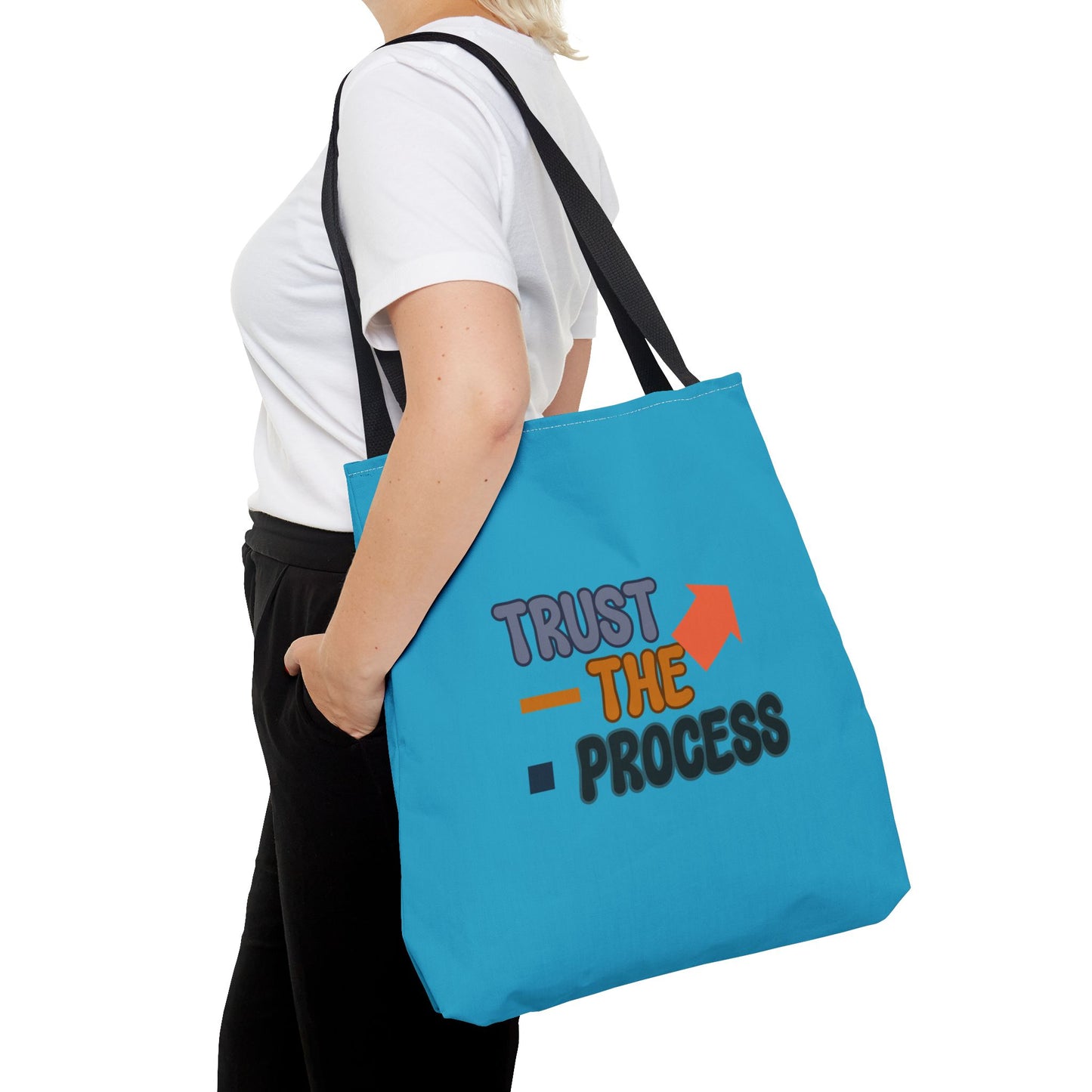 Trust The Process Tote Bag (AOP)