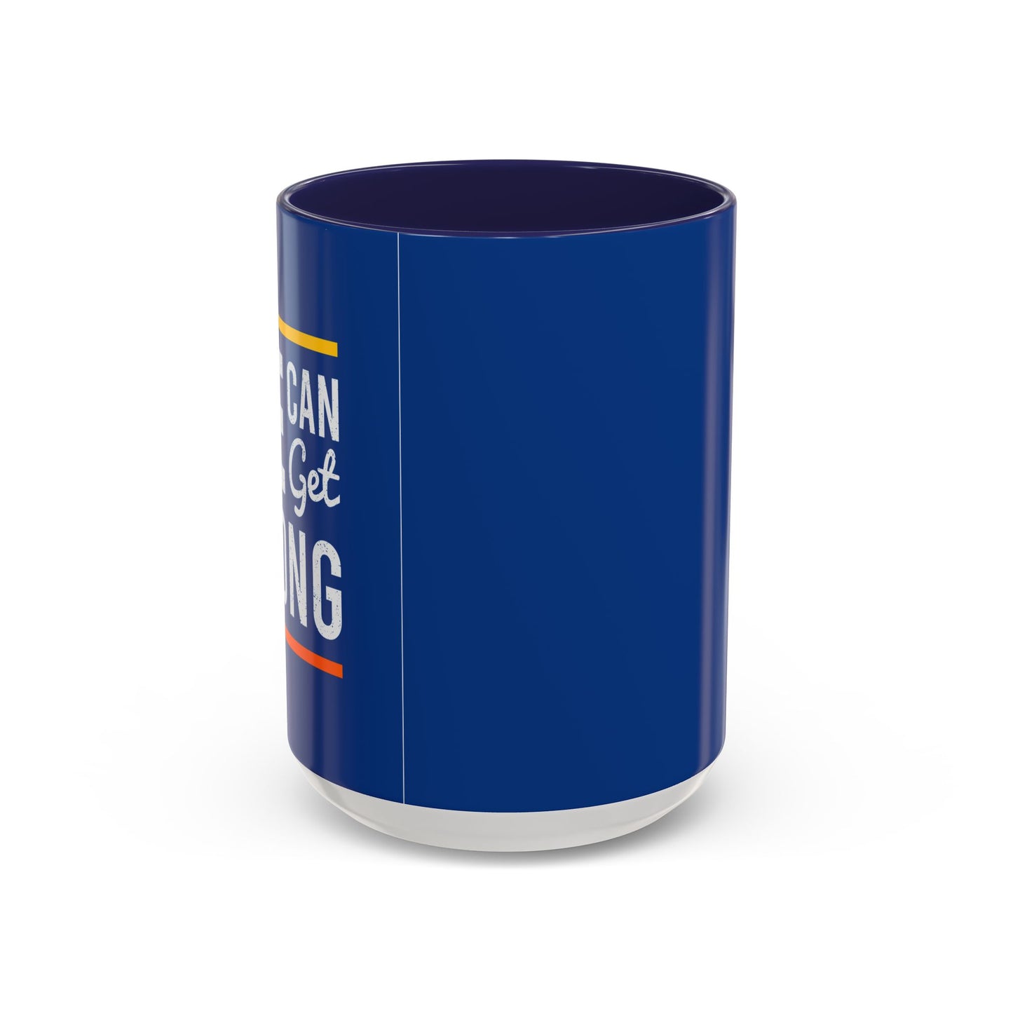 We Can Get Along Accent Coffee Mug (11, 15oz)