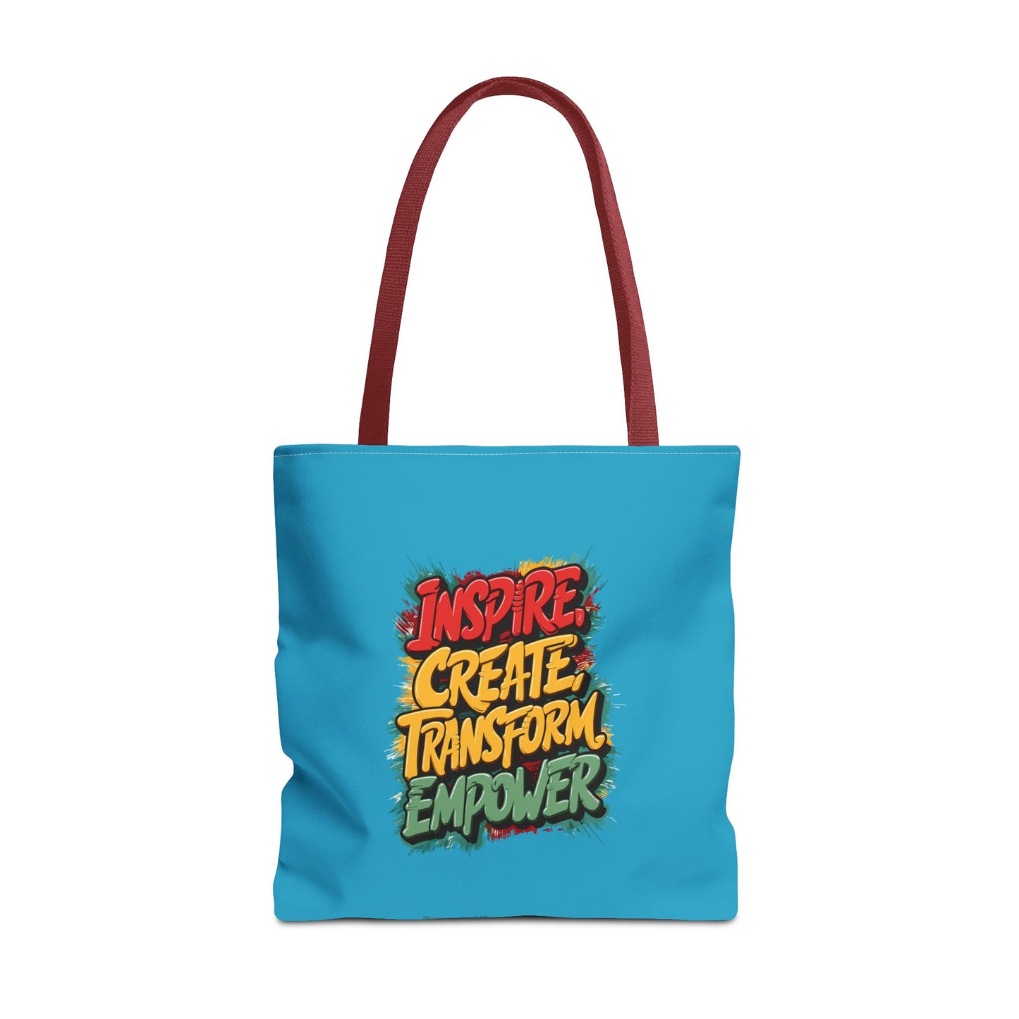 Inspire Create Transform Empower Tote Bag (AOP)