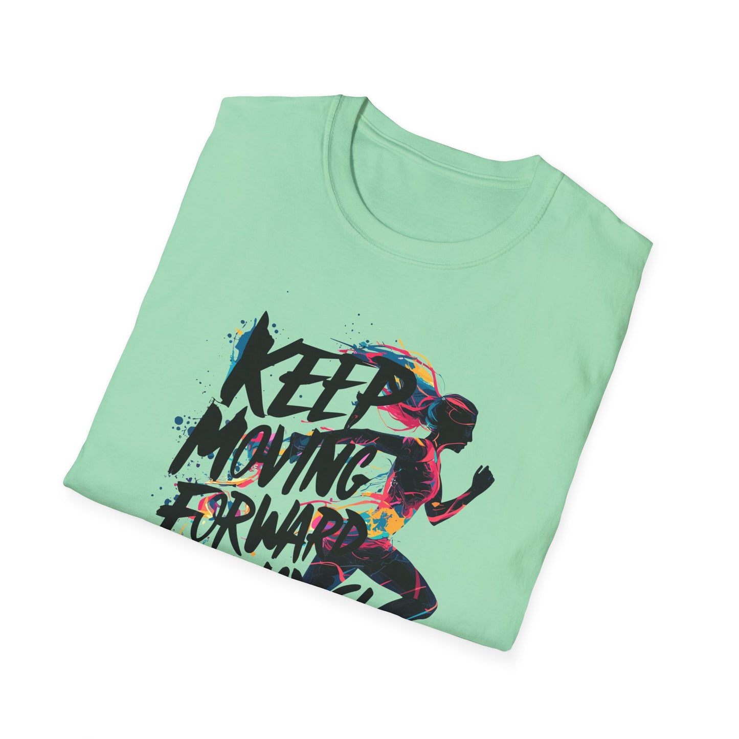 Keep Moving Forword Always Unisex Softstyle T-Shirt