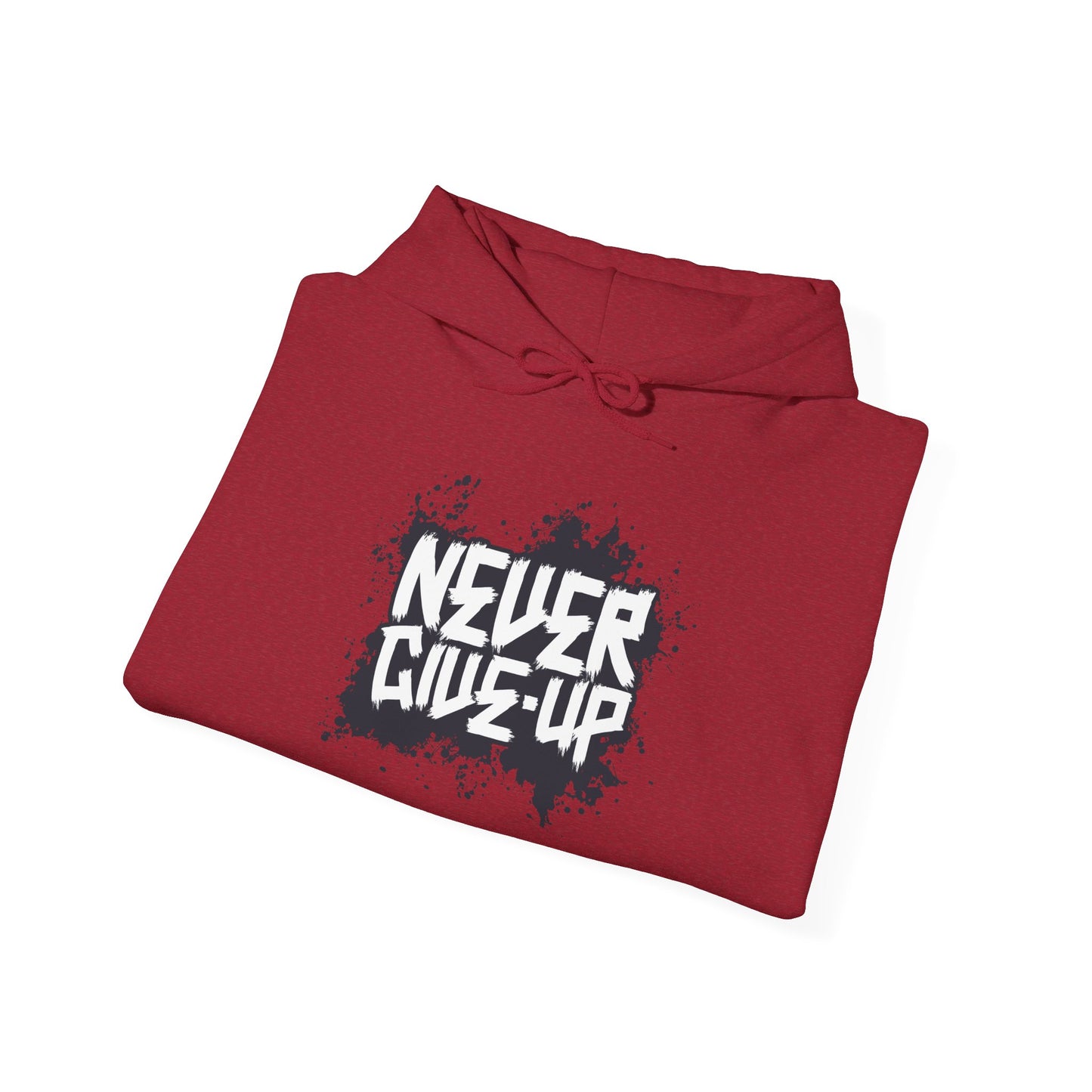 Never Give Up Unisex Heavy Blend™ Hooded Sweatshirt