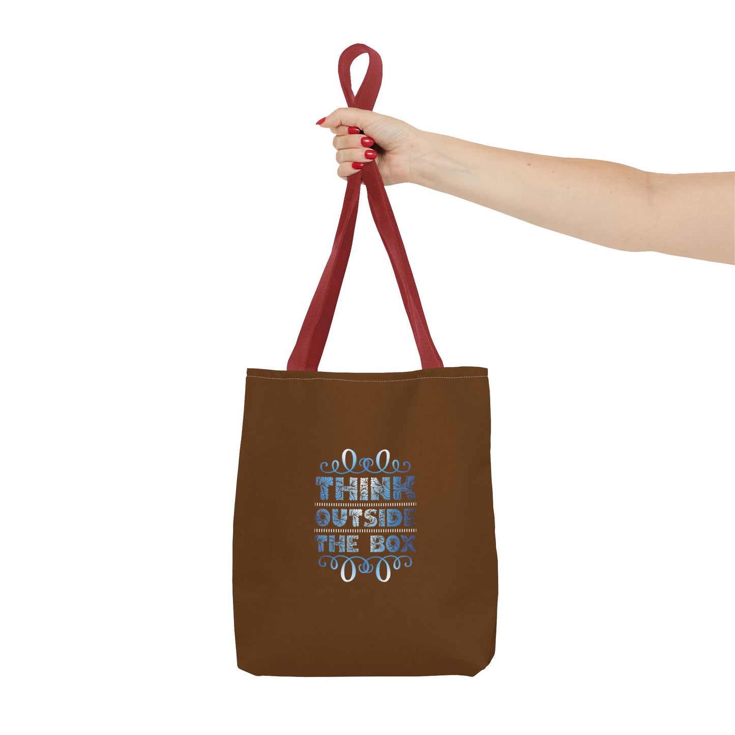 Think Outside The Box Tote Bag (AOP)