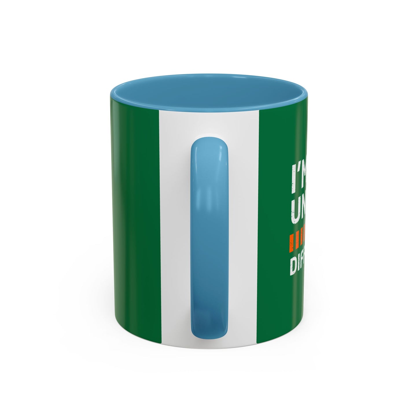 I'm Unique And Different Accent Coffee Mug (11, 15oz)