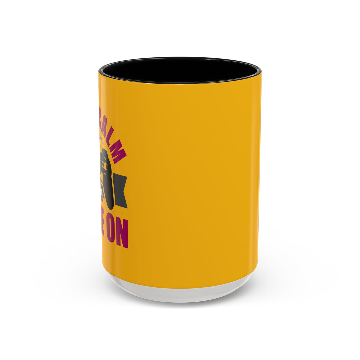 Keep Calm And Game On Accent Coffee Mug (11, 15oz)