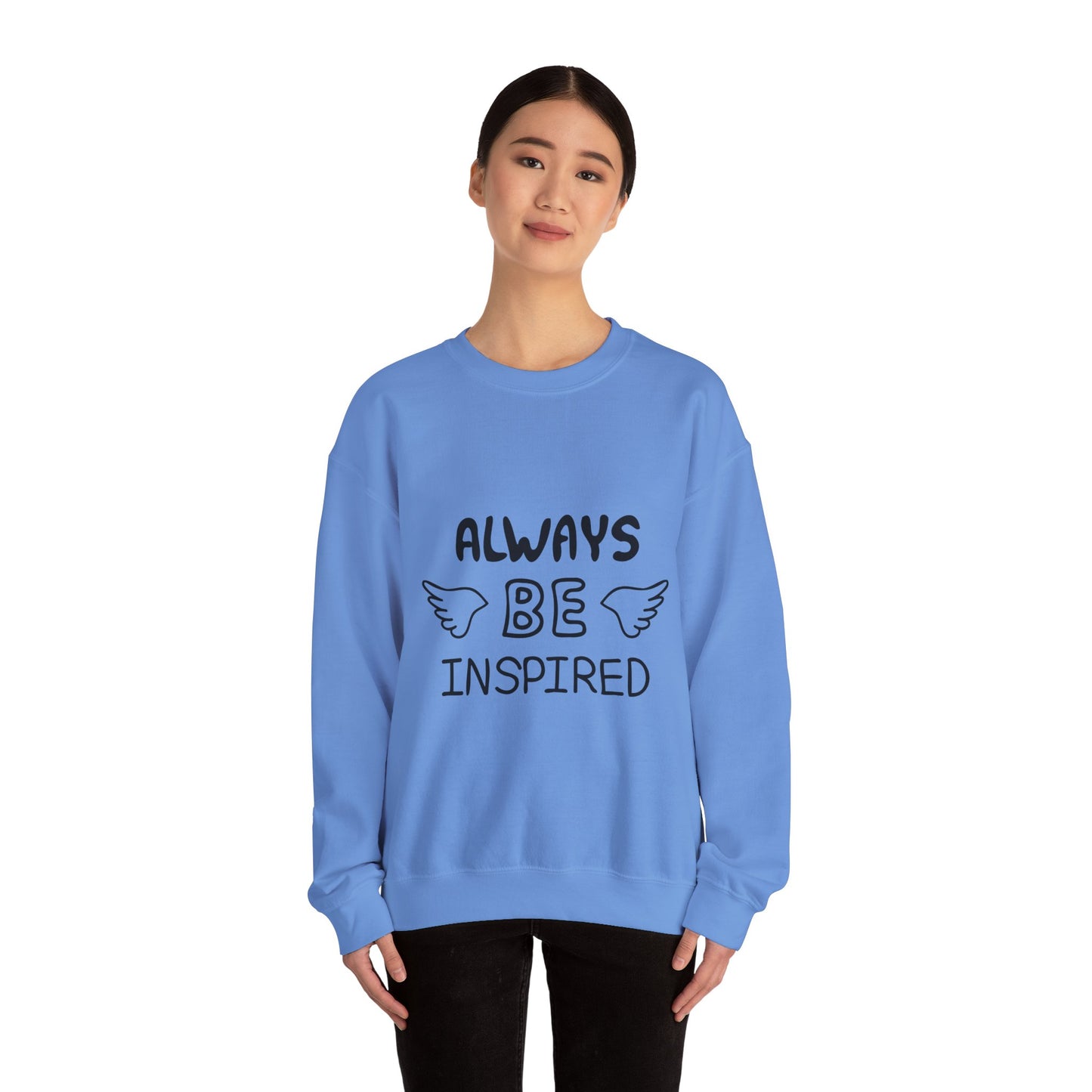 Always Be Inspired Unisex Heavy Blend™ Crewneck Sweatshirt