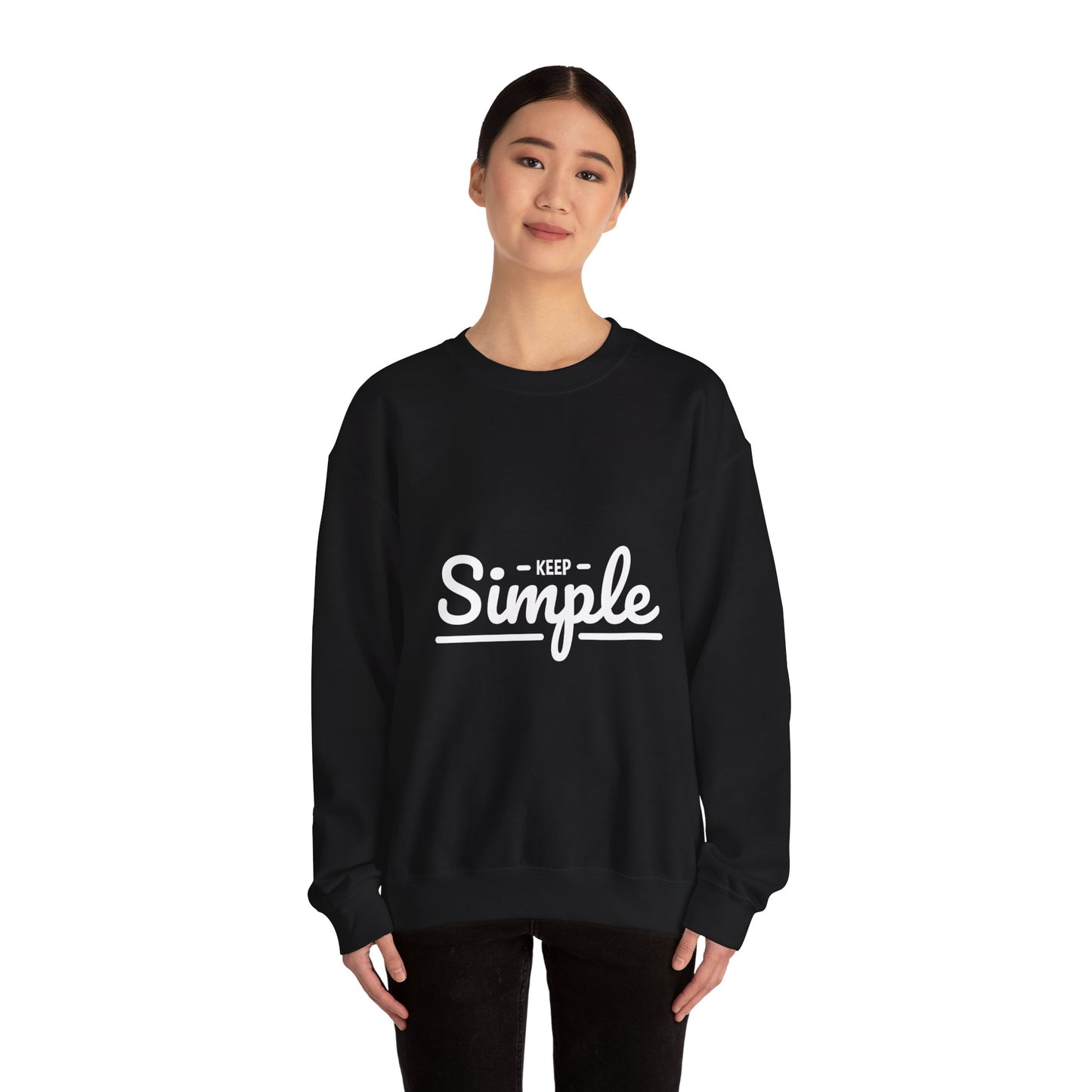 Keep Simple Unisex Heavy Blend™ Crewneck Sweatshirt