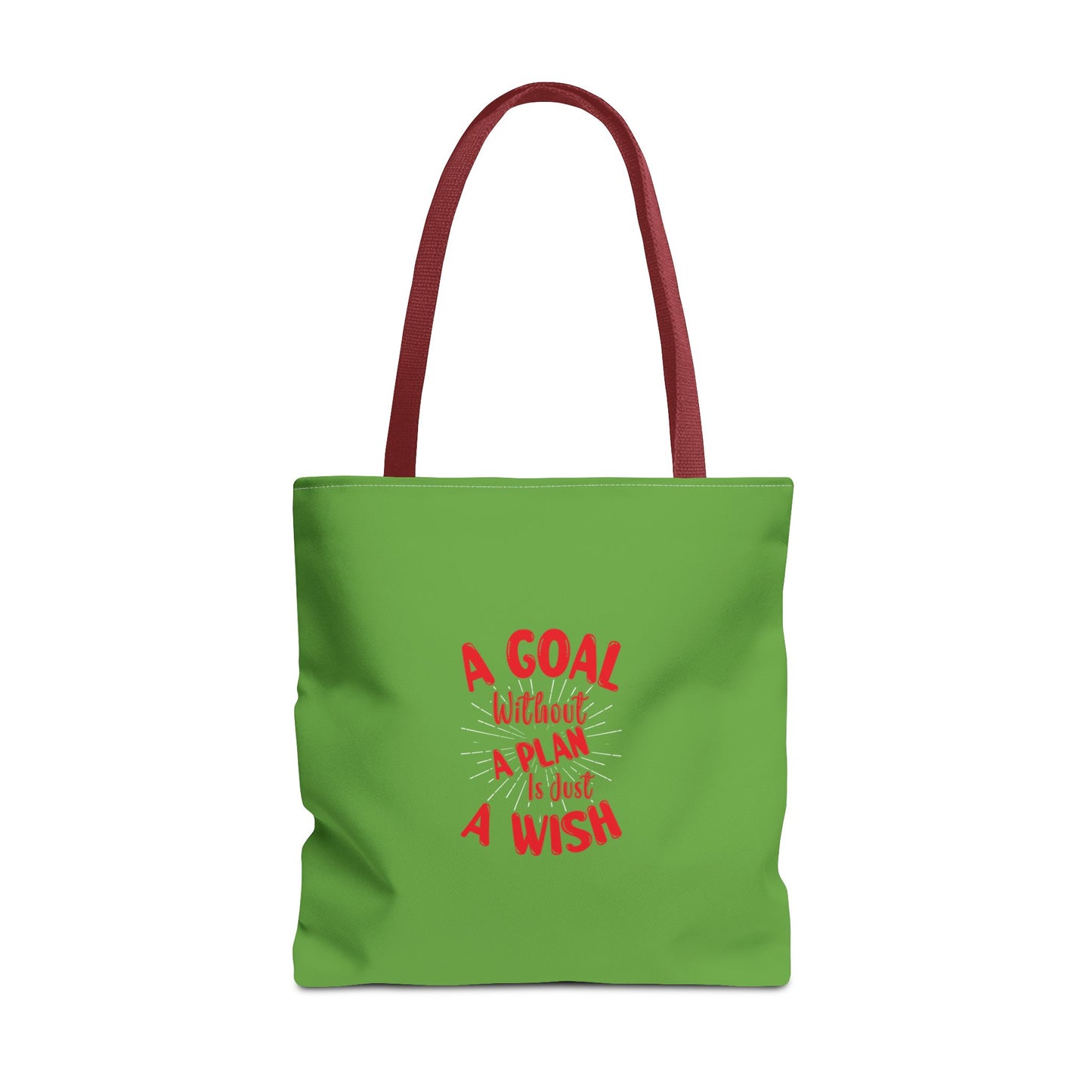 A Goal Without A Plan Is Just A Wish Tote Bag (AOP)