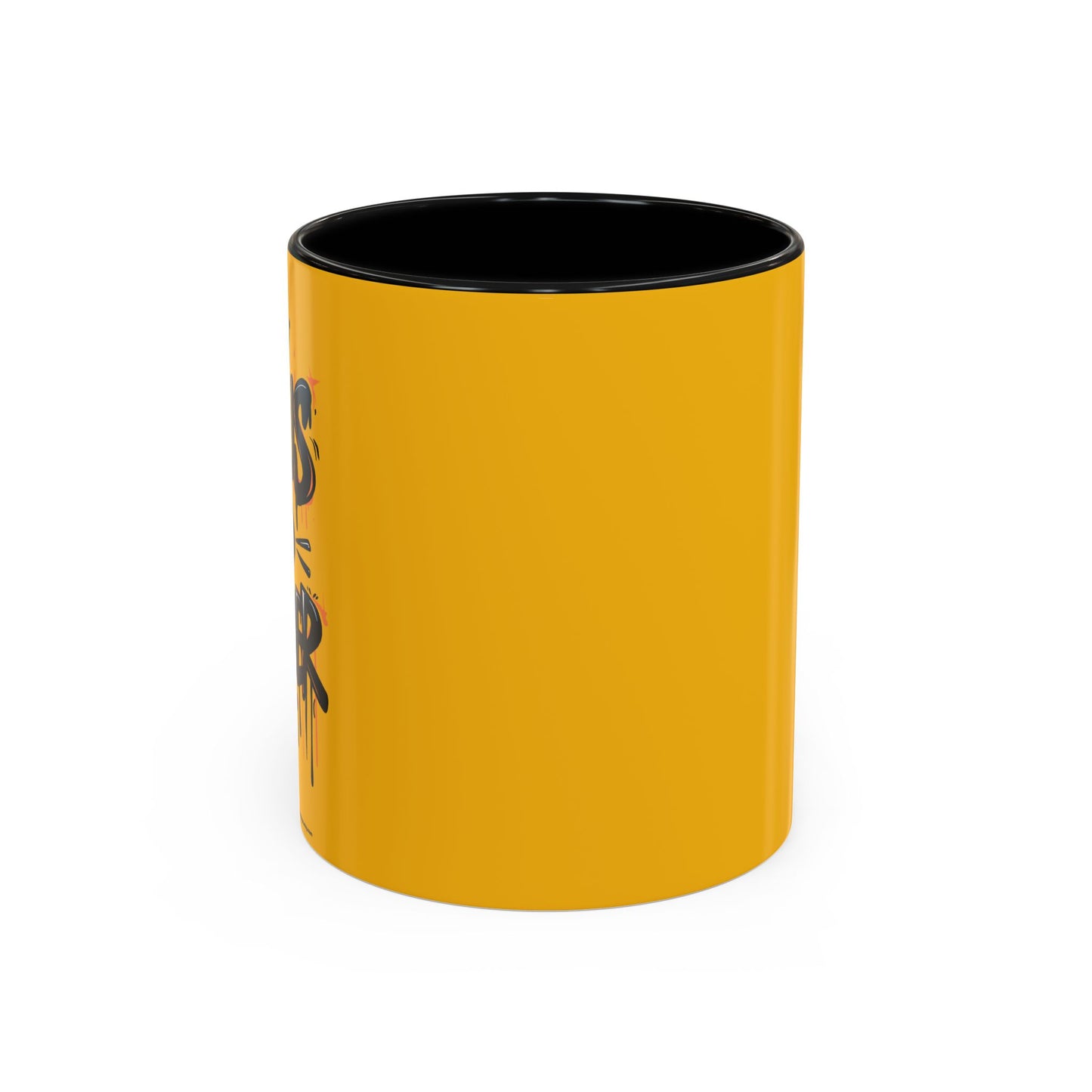 Focus And Conquer Accent Coffee Mug (11, 15oz)