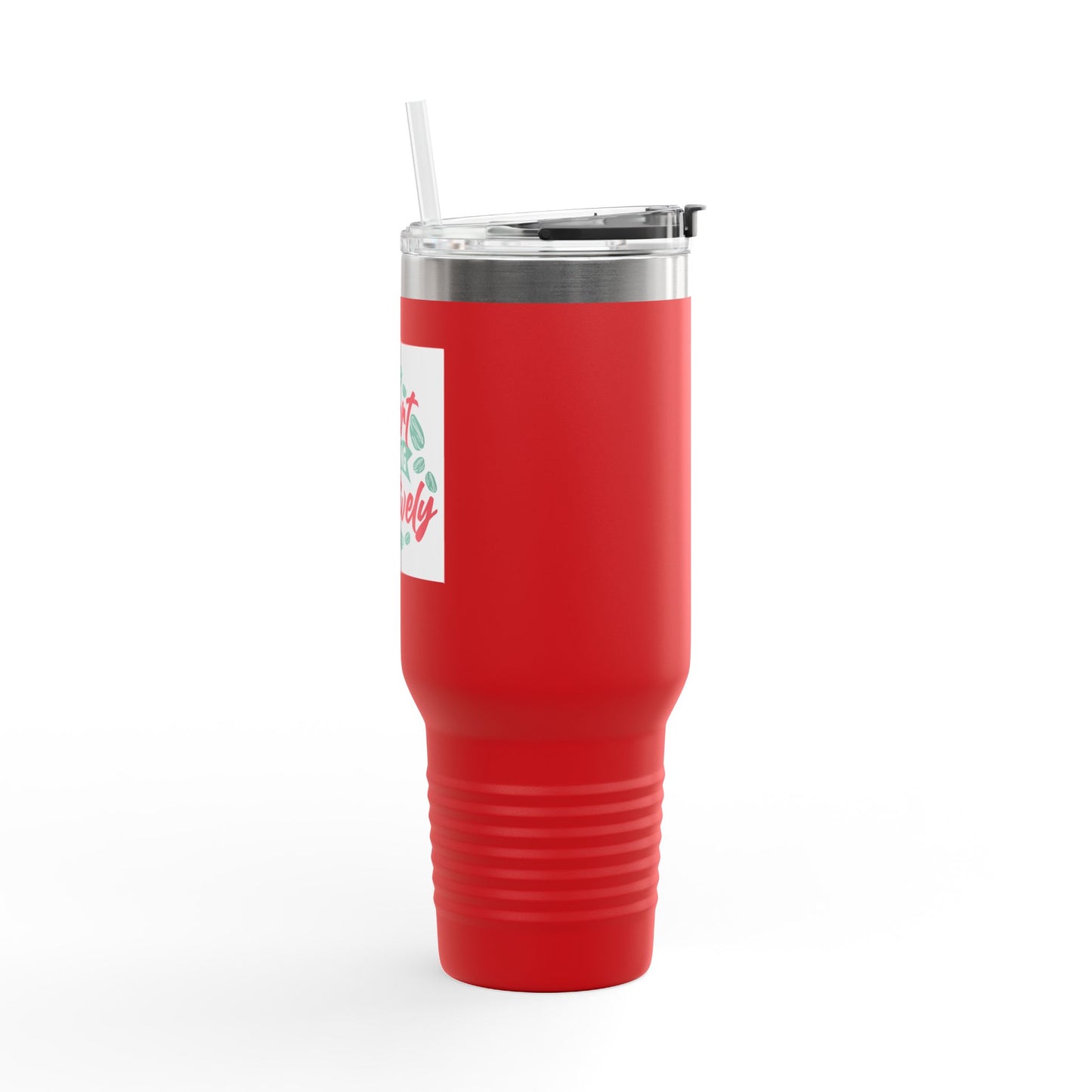 Start Thinking Insulated Travel Mug, 40oz