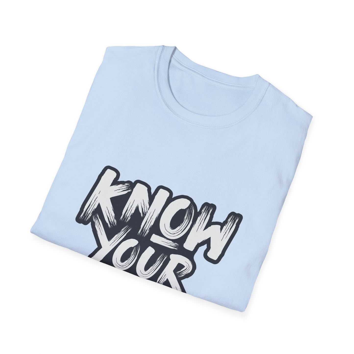 Know Your Worth Unisex Softstyle T-Shirt