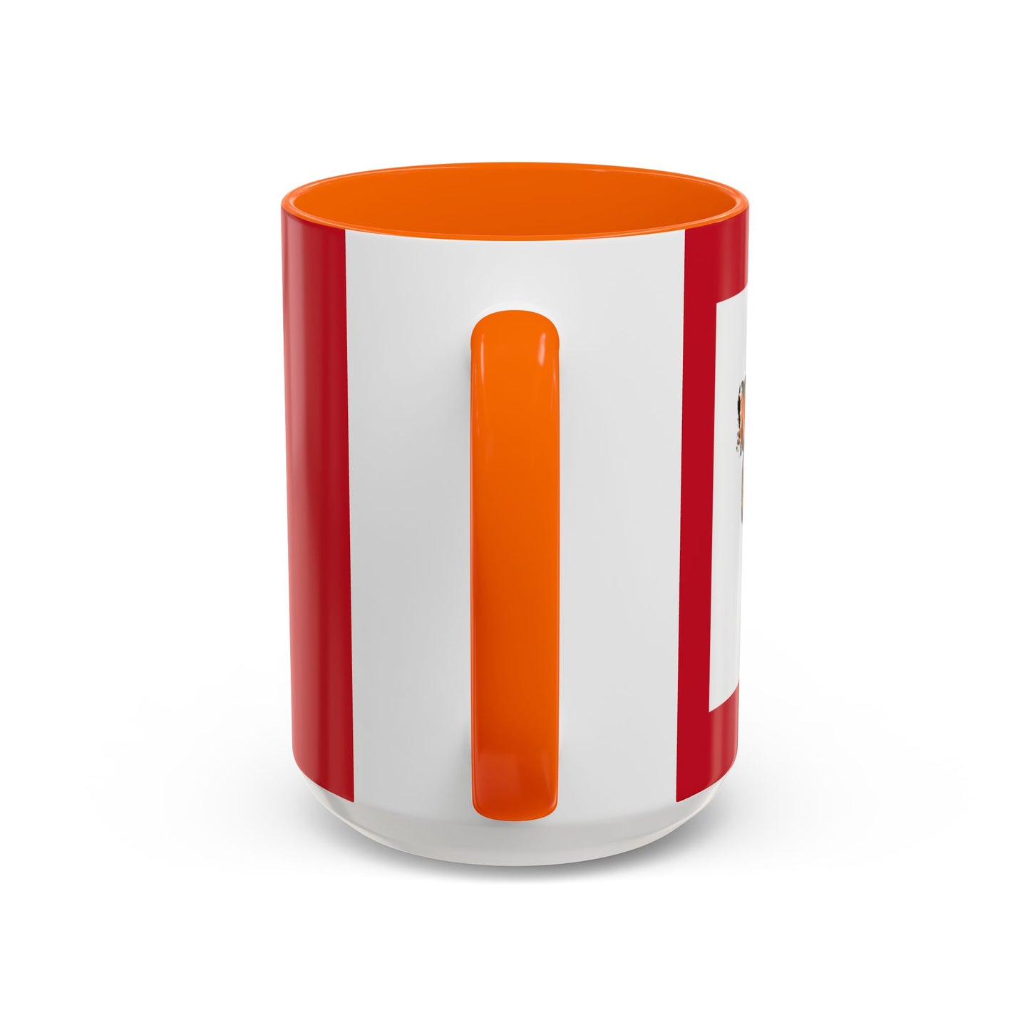 Never Give Up Accent Coffee Mug (11, 15oz)