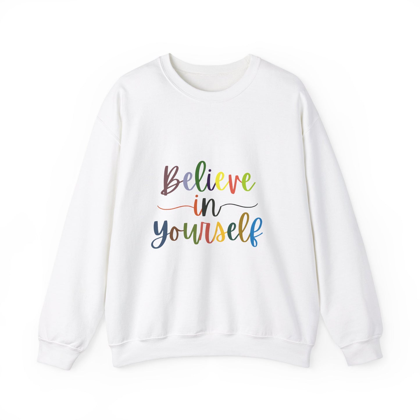 Believe In Your Self Unisex Heavy Blend™ Crewneck Sweatshirt