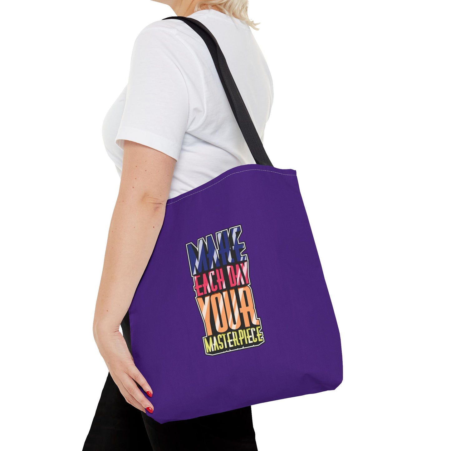 Make Each Day Your Masterpiece Tote Bag (AOP)