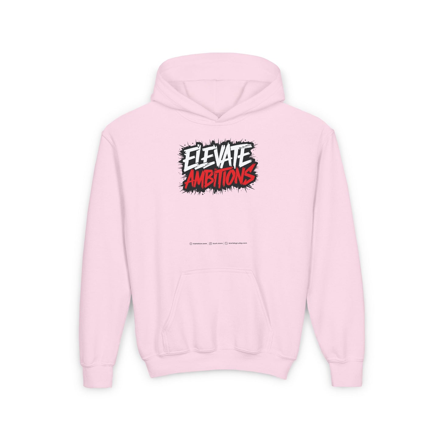 Elevate Ambitions Youth Heavy Blend Hooded Sweatshirt