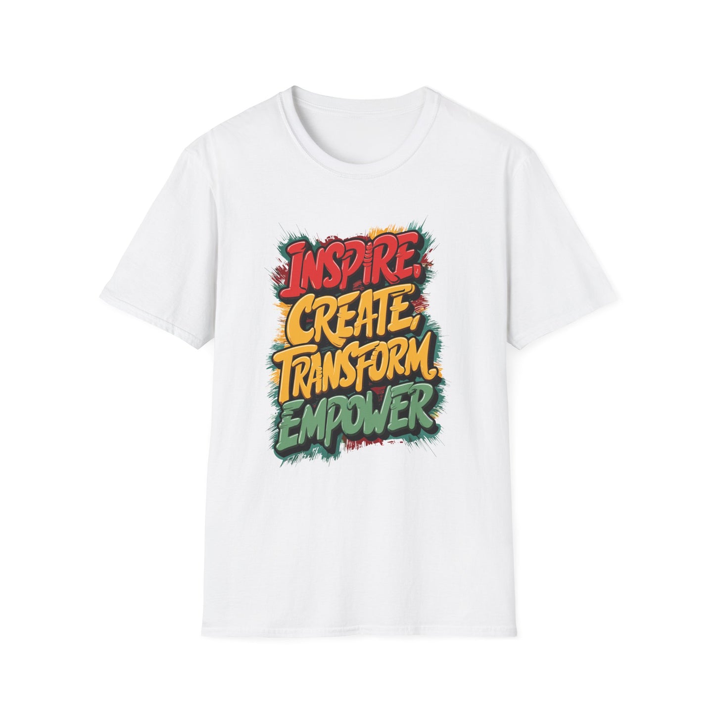 Inspire Create Transform Empower Unisex Softstyle T-Shirt