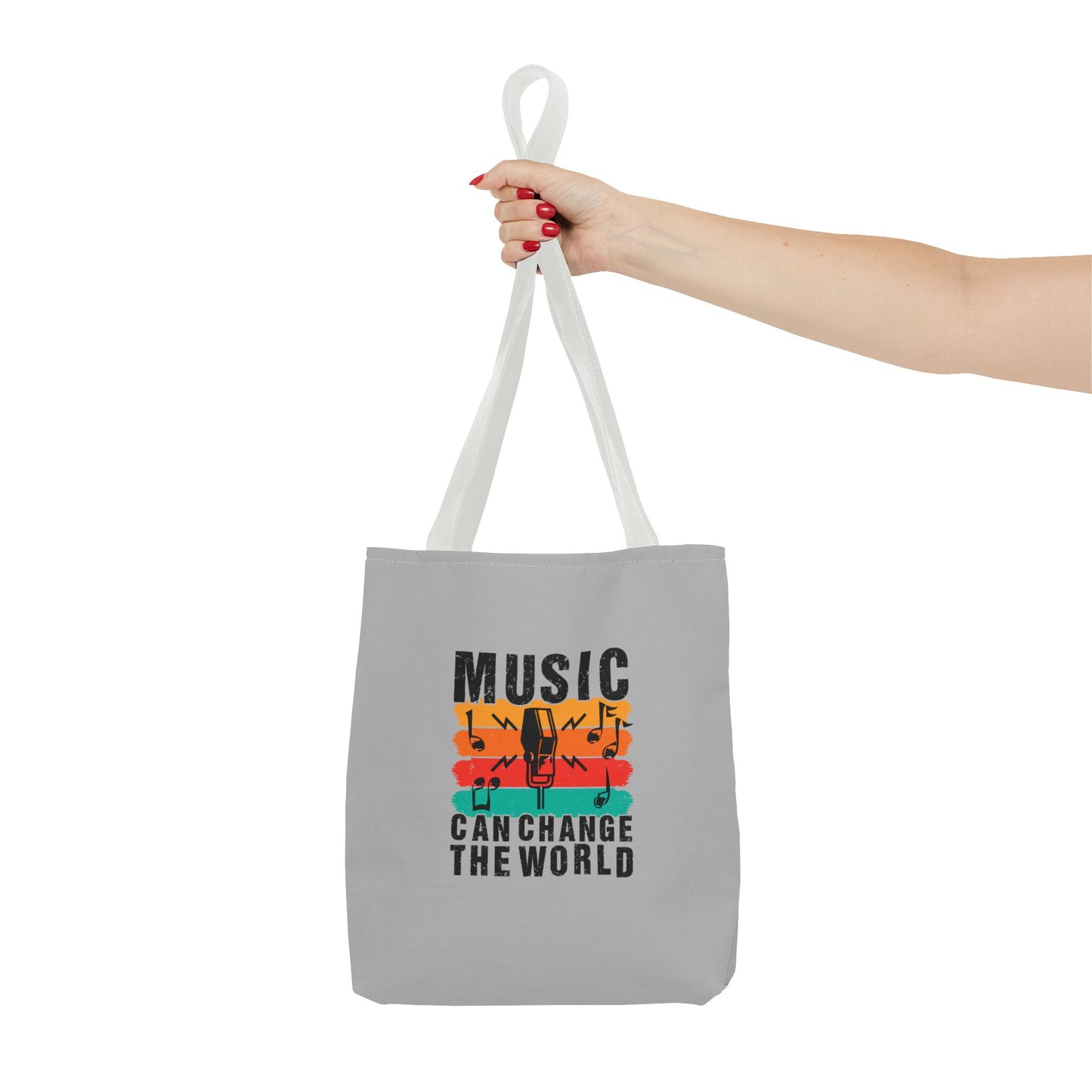 Music Can Change The World Tote Bag (AOP)